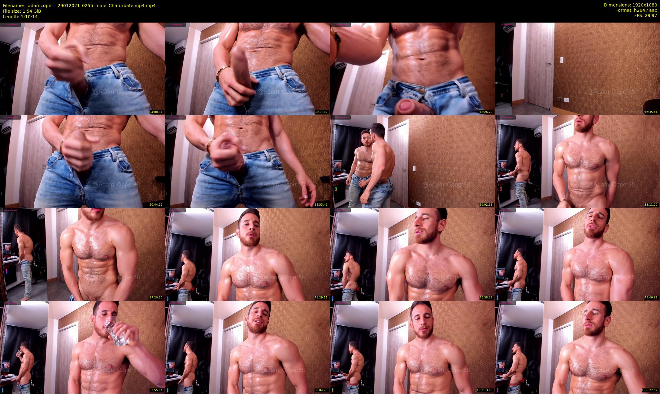 _adamcoper_ — 71 minute Chaturbate male cam show recording, 1080p, Jan 29, 2021