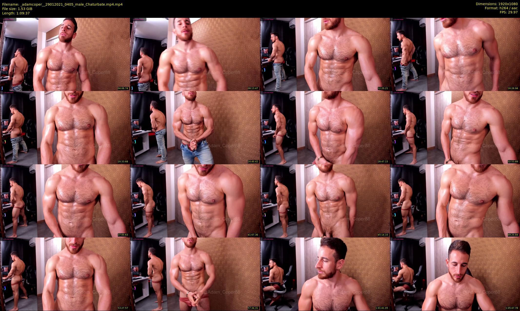 _adamcoper_ — 70 minute Chaturbate male cam show recording, 1080p, Jan 29, 2021