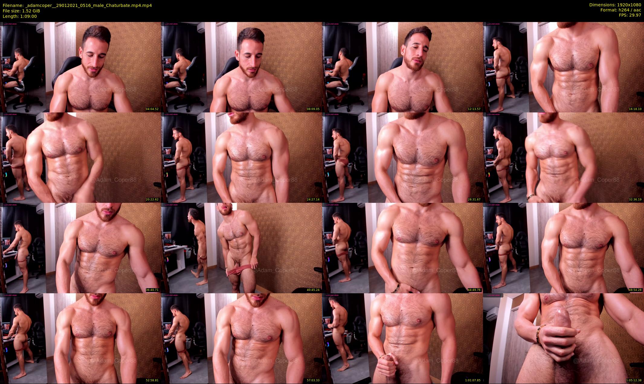 _adamcoper_ — 69 minute Chaturbate male cam show recording, 1080p, Jan 29, 2021