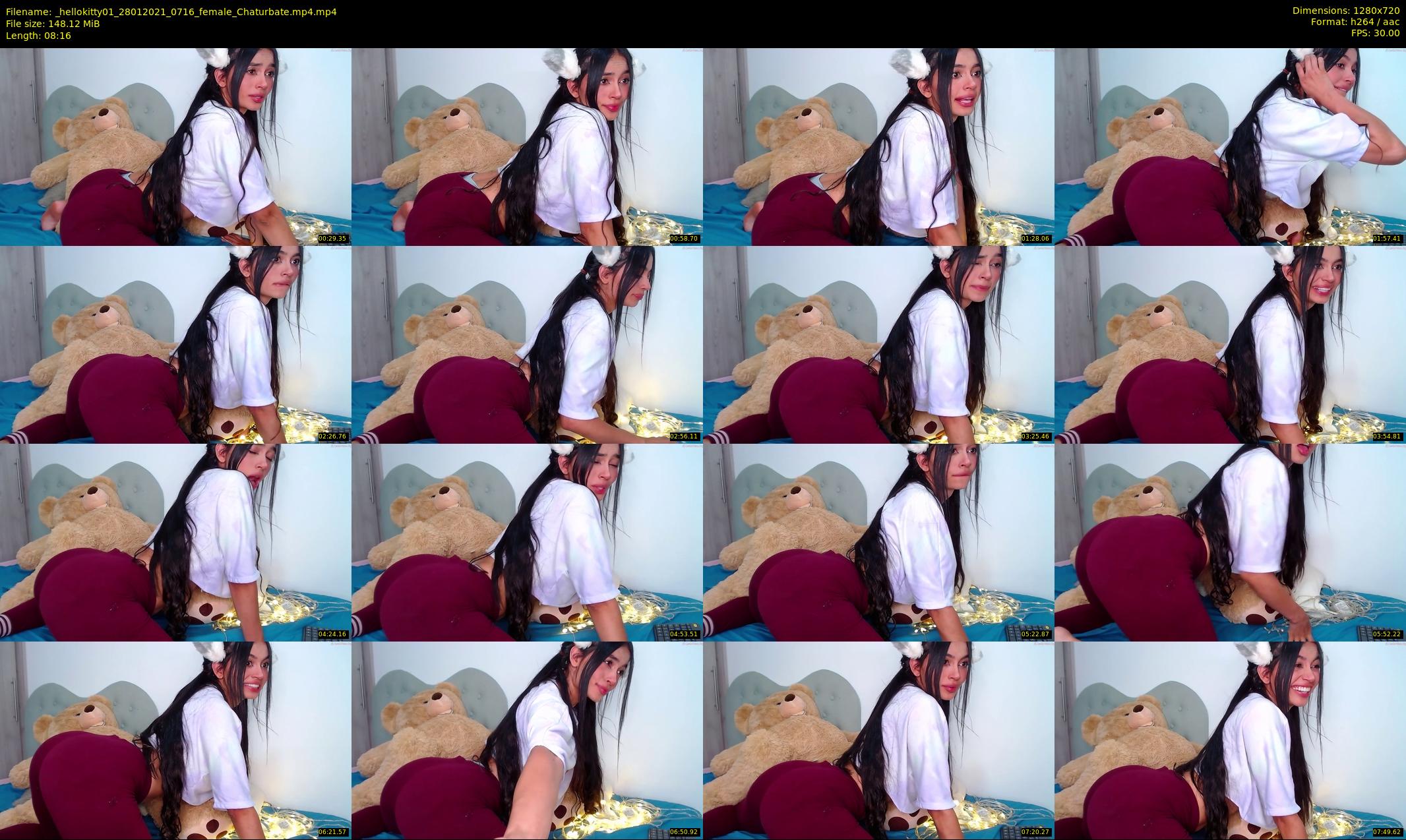 _hellokitty01 — 9 minute Chaturbate female cam show recording, 720p, Jan 28, 2021