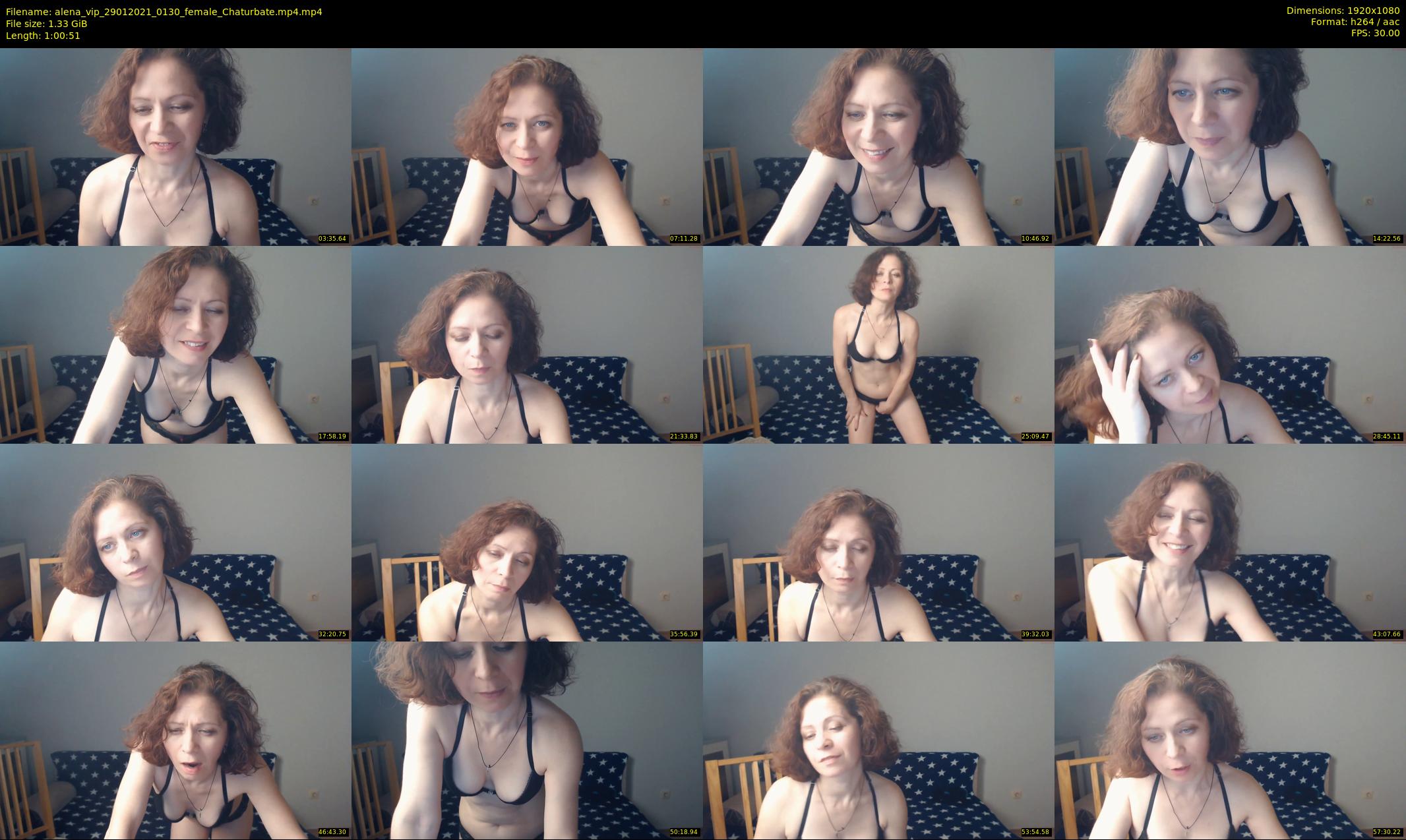 alena_vip — 61 minute Chaturbate female cam show recording, 1080p, Jan 29, 2021