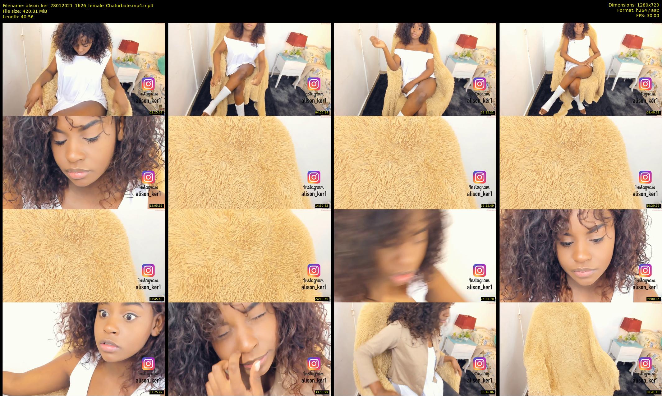 alison_ker — 41 minute Chaturbate female cam show recording, 720p, Jan 28, 2021