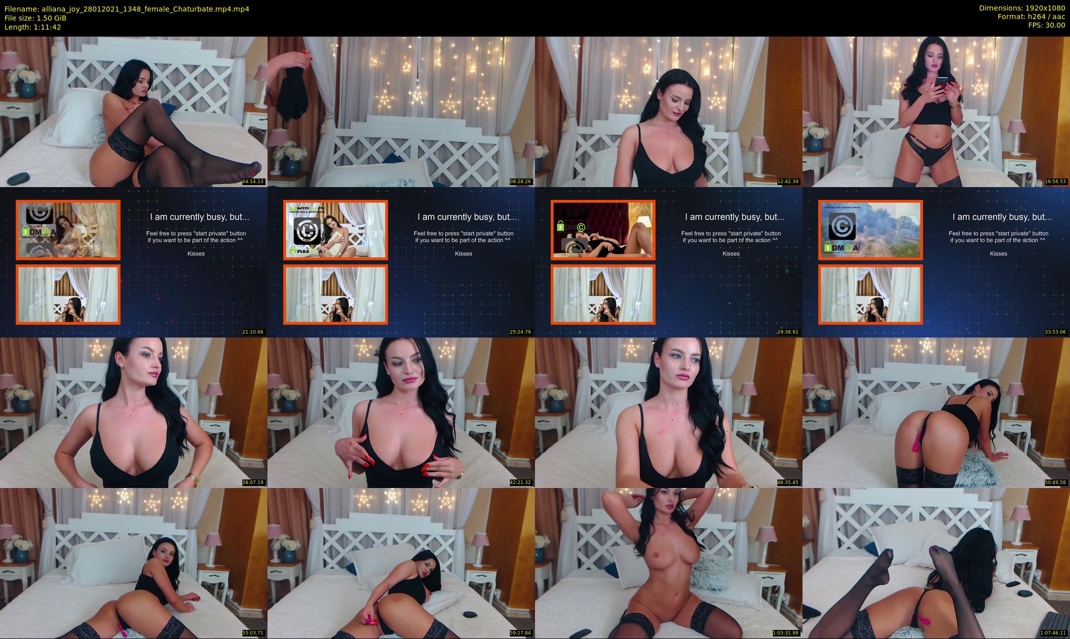 alliana_joy — 72 minute Chaturbate female cam show recording, 1080p, Jan 28, 2021