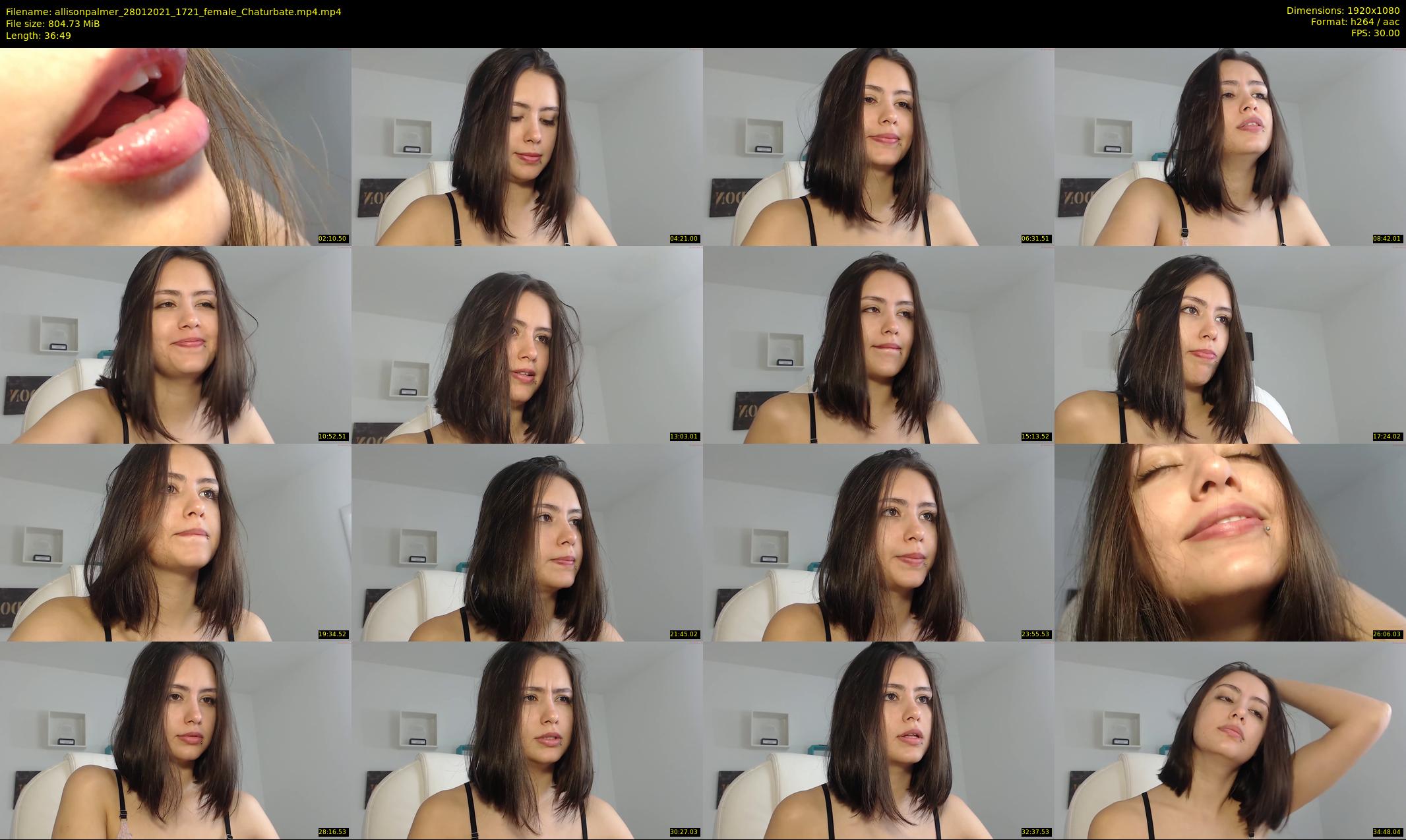 allisonpalmer — 37 minute Chaturbate female cam show recording, 1080p, Jan 28, 2021