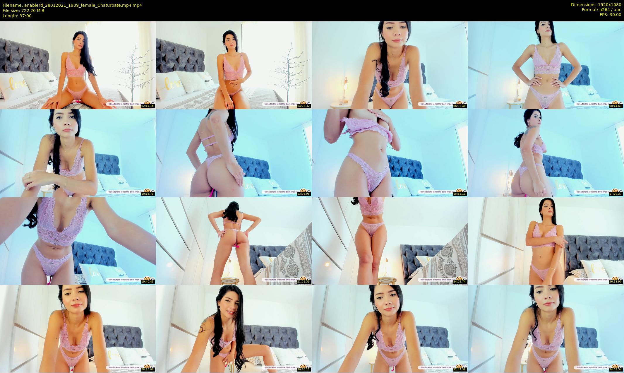 anablerd — 37 minute Chaturbate female cam show recording, 1080p, Jan 28, 2021