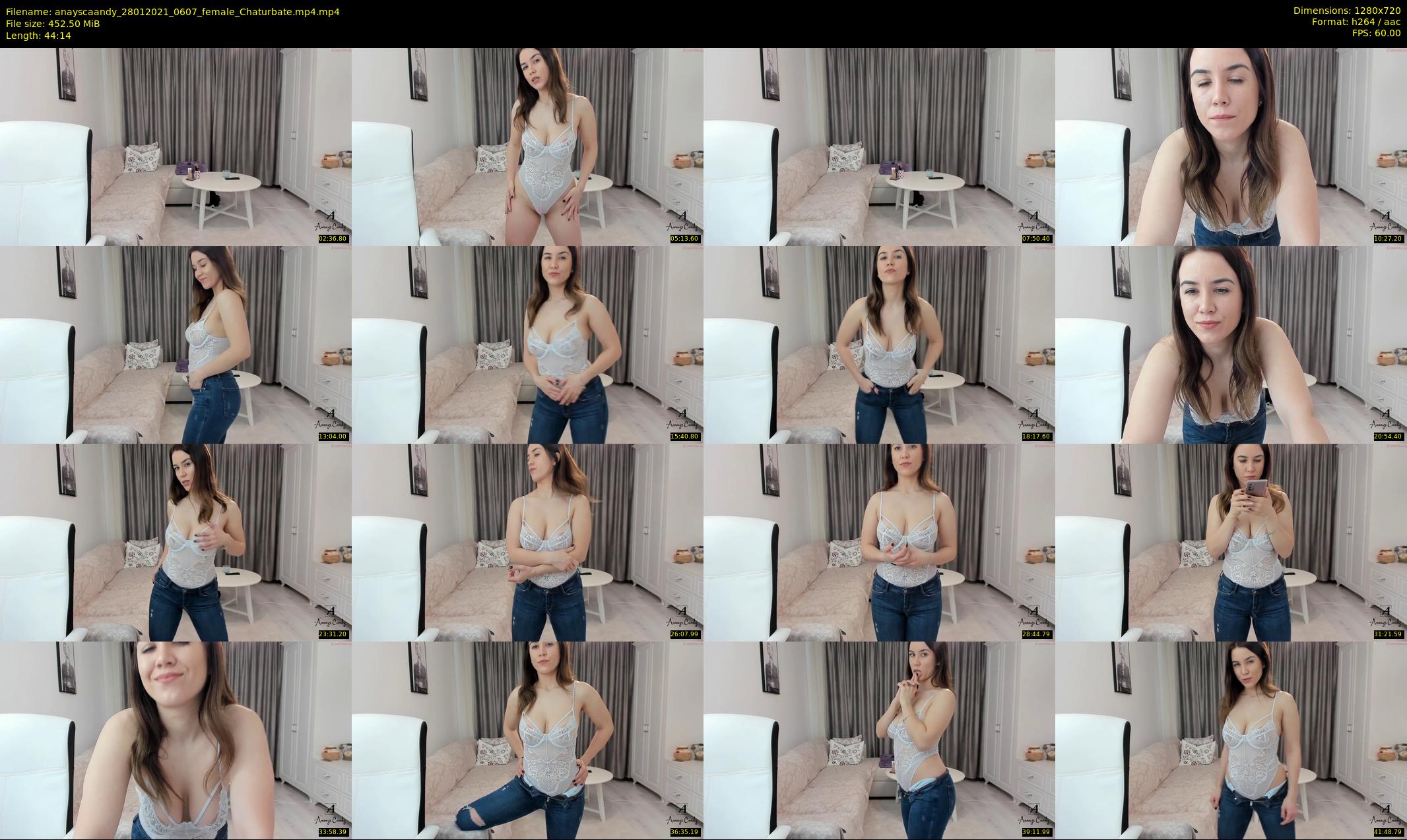 anayscaandy — 45 minute Chaturbate female cam show recording, 720p, Jan 28, 2021
