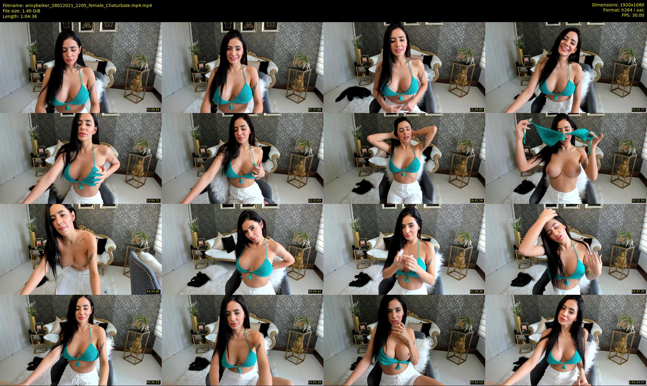 annybeiker — 65 minute Chaturbate female cam show recording, 1080p, Jan 28, 2021