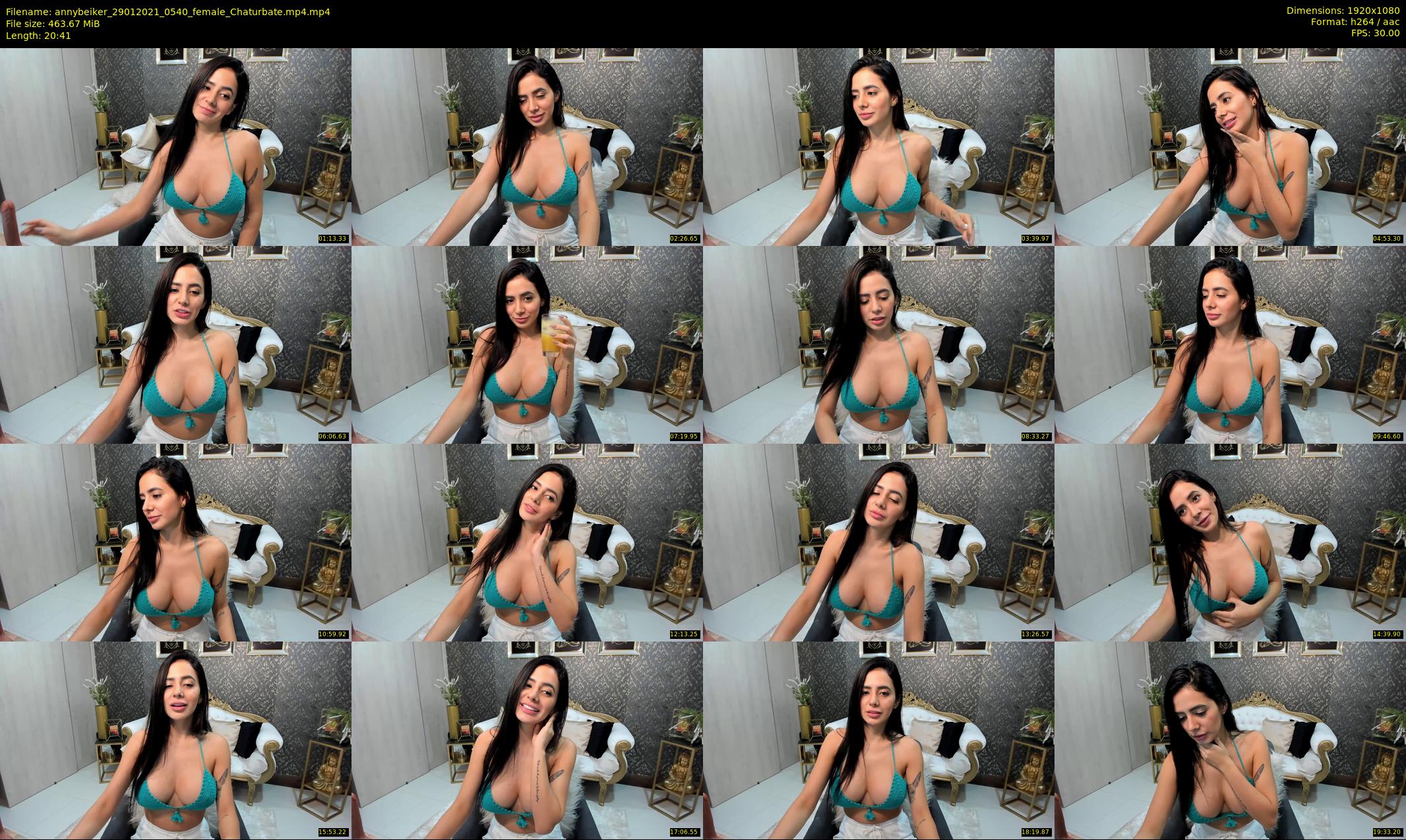 annybeiker — 21 minute Chaturbate female cam show recording, 1080p, Jan 29, 2021