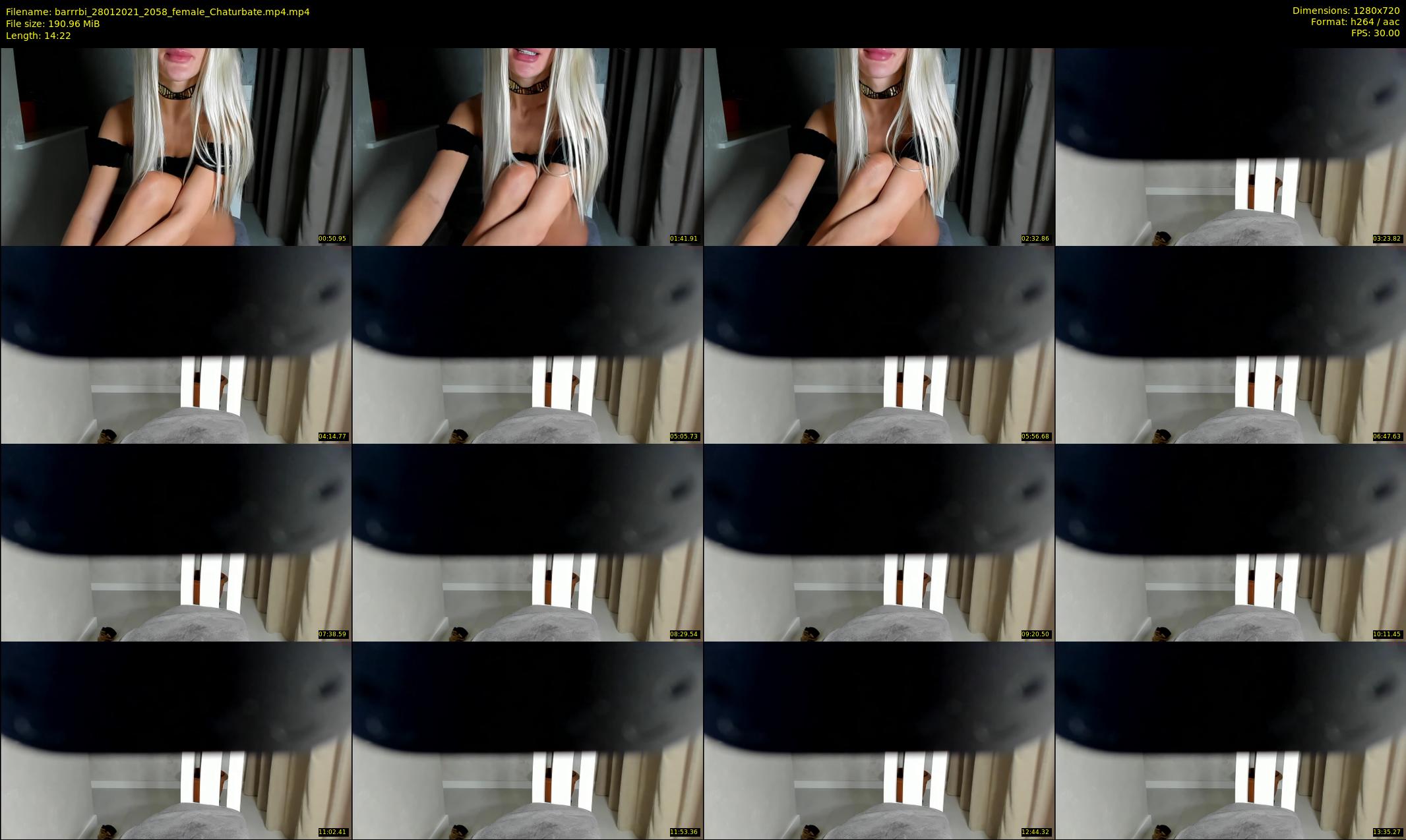 barrrbi — 15 minute Chaturbate female cam show recording, 720p, Jan 28, 2021