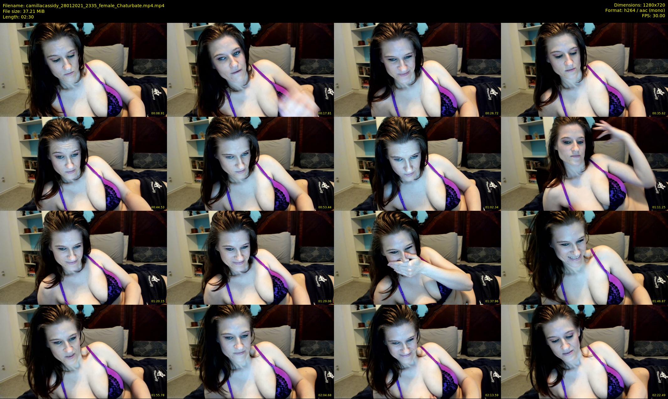 camillacassidy — 3 minute Chaturbate female cam show recording, 720p, Jan 28, 2021