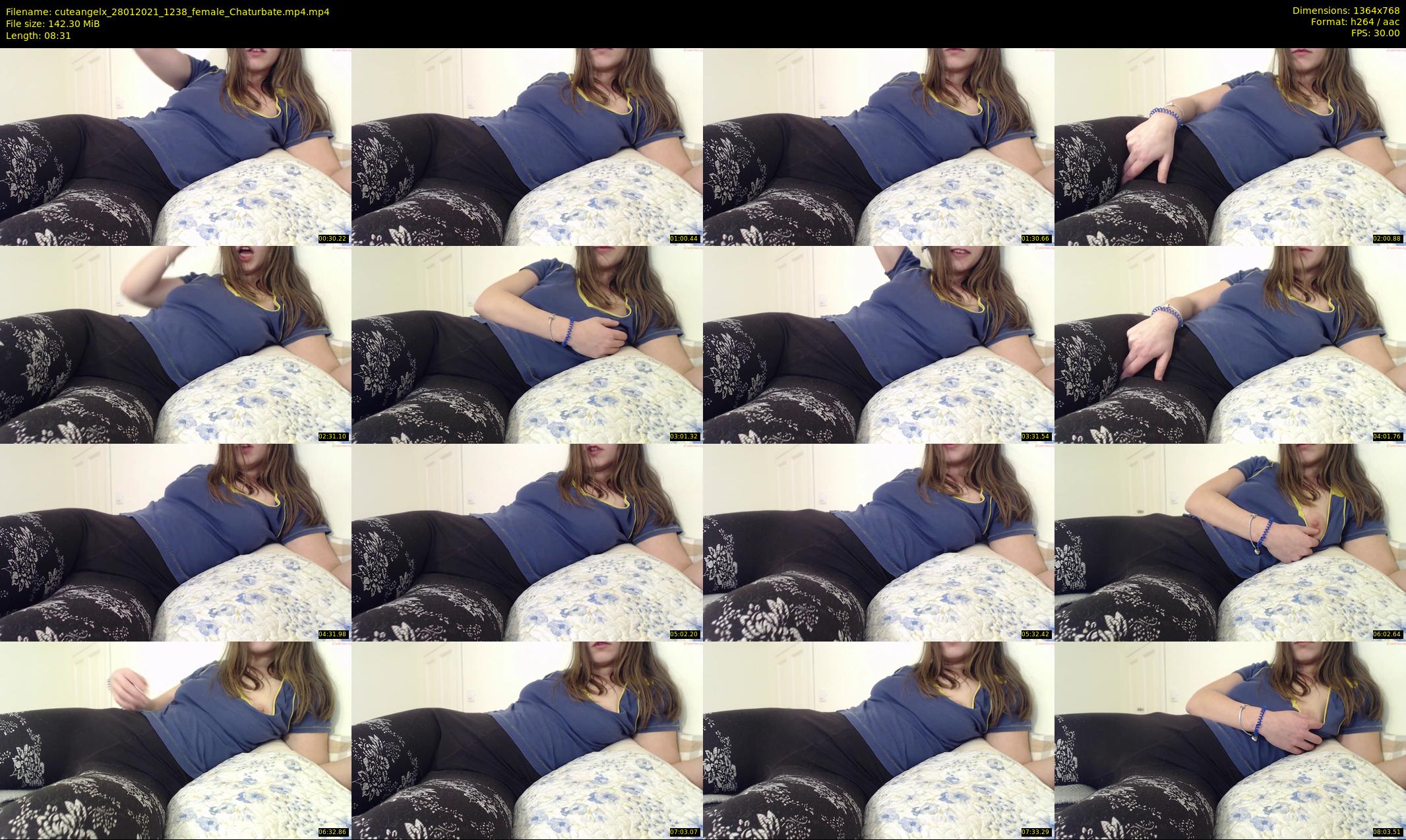 cuteangelx — 9 minute Chaturbate female cam show recording, 720p, Jan 28, 2021