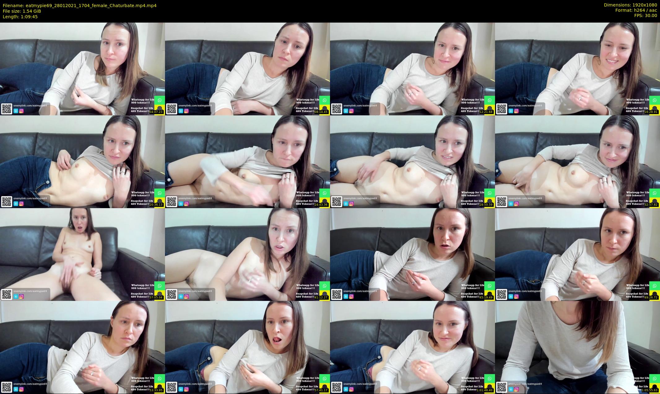 eatmypie69 — 70 minute Chaturbate female cam show recording, 1080p, Jan 28, 2021