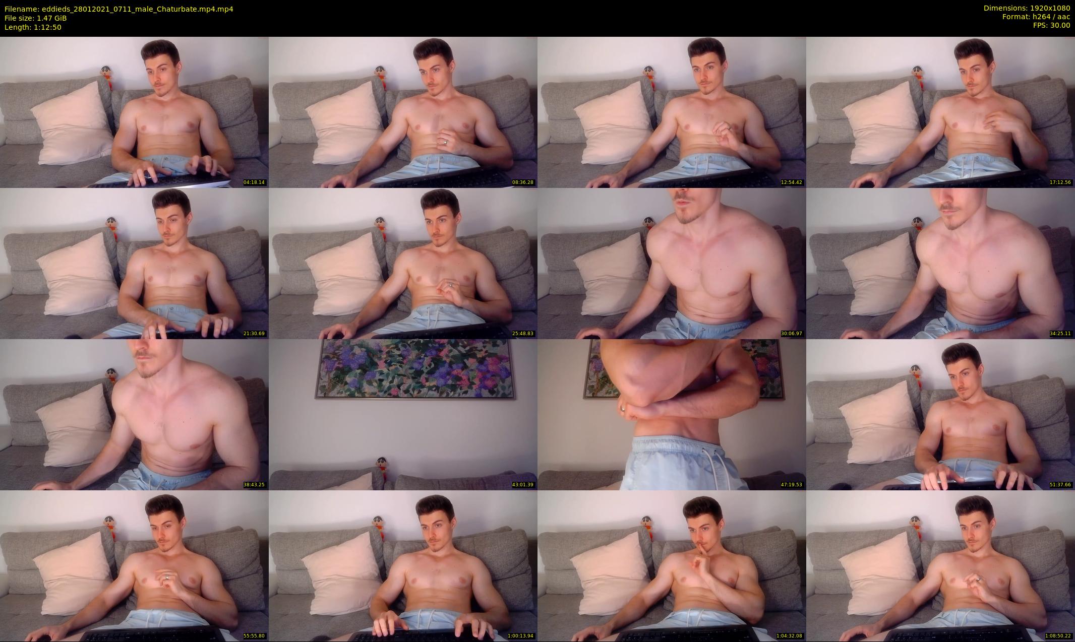 eddieds — 73 minute Chaturbate male cam show recording, 1080p, Jan 28, 2021