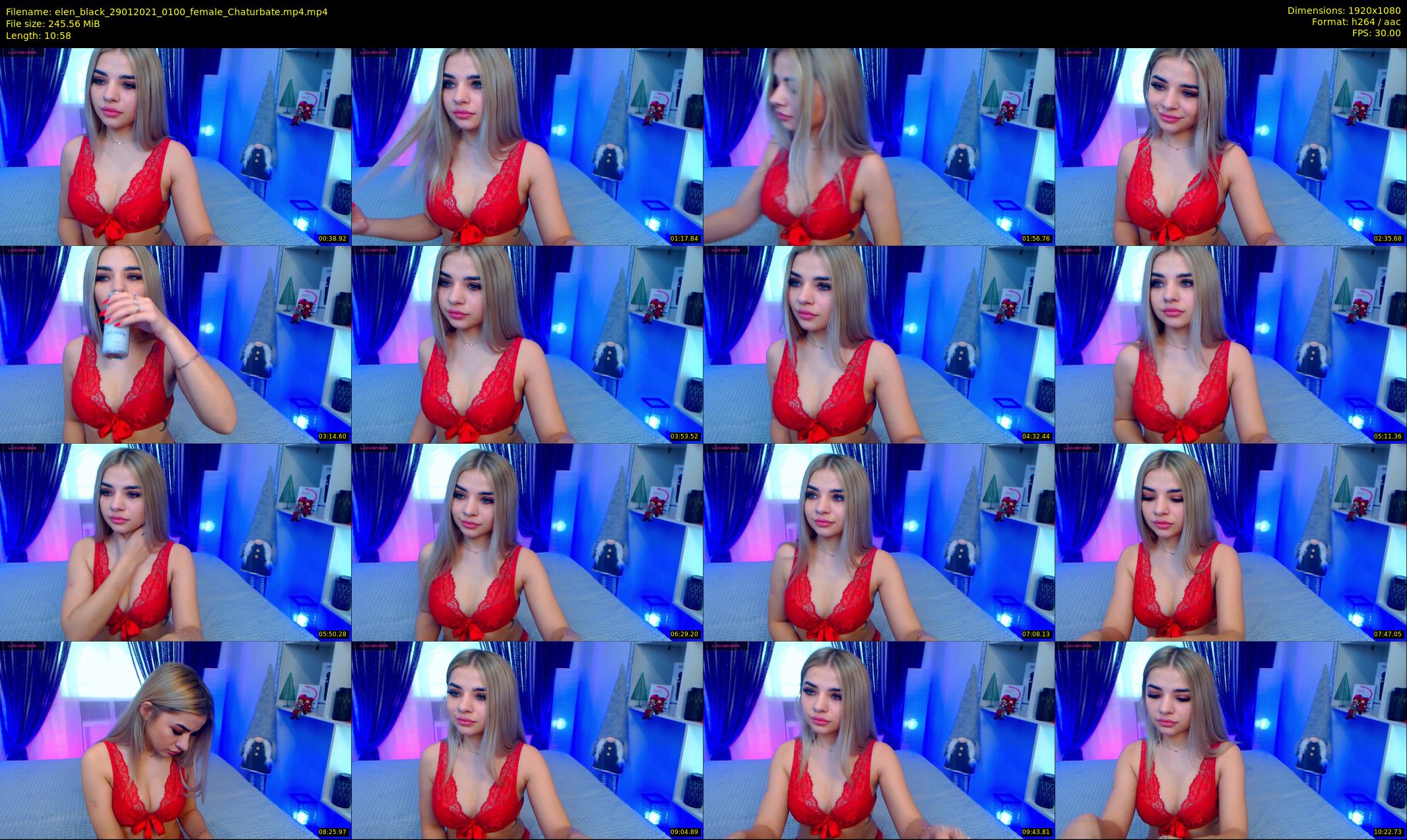 elen_black — 11 minute Chaturbate female cam show recording, 1080p, Jan 29, 2021