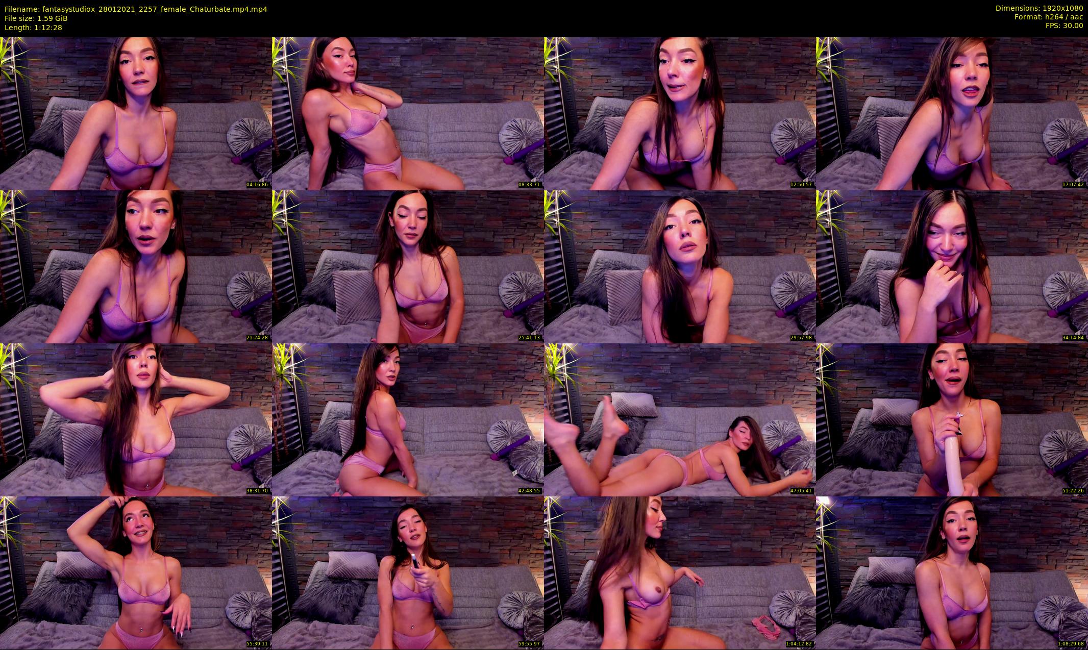 fantasystudiox — 73 minute Chaturbate female cam show recording, 1080p, Jan 28, 2021