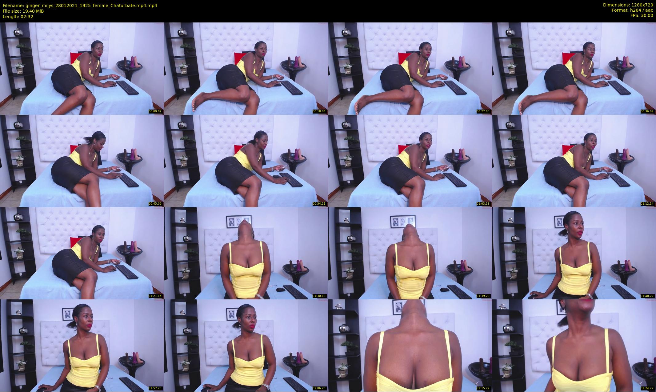 ginger_milys — 3 minute Chaturbate female cam show recording, 720p, Jan 28, 2021
