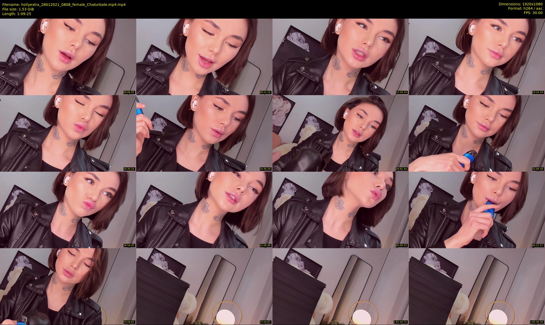 hollyextra — 70 minute Chaturbate female cam show recording, 1080p, Jan 28, 2021