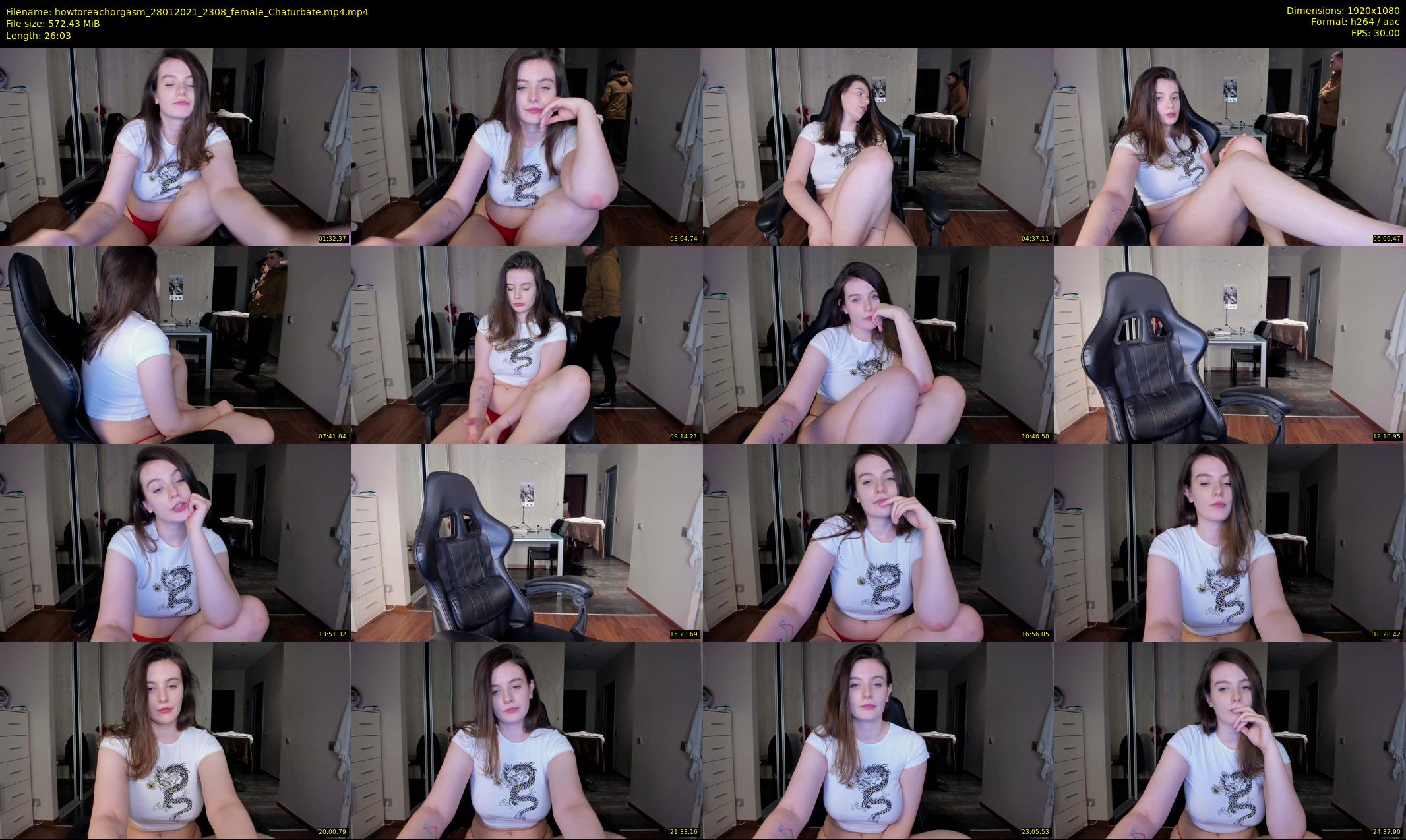 howtoreachorgasm — 27 minute Chaturbate couple cam show recording, 1080p, Jan 28, 2021