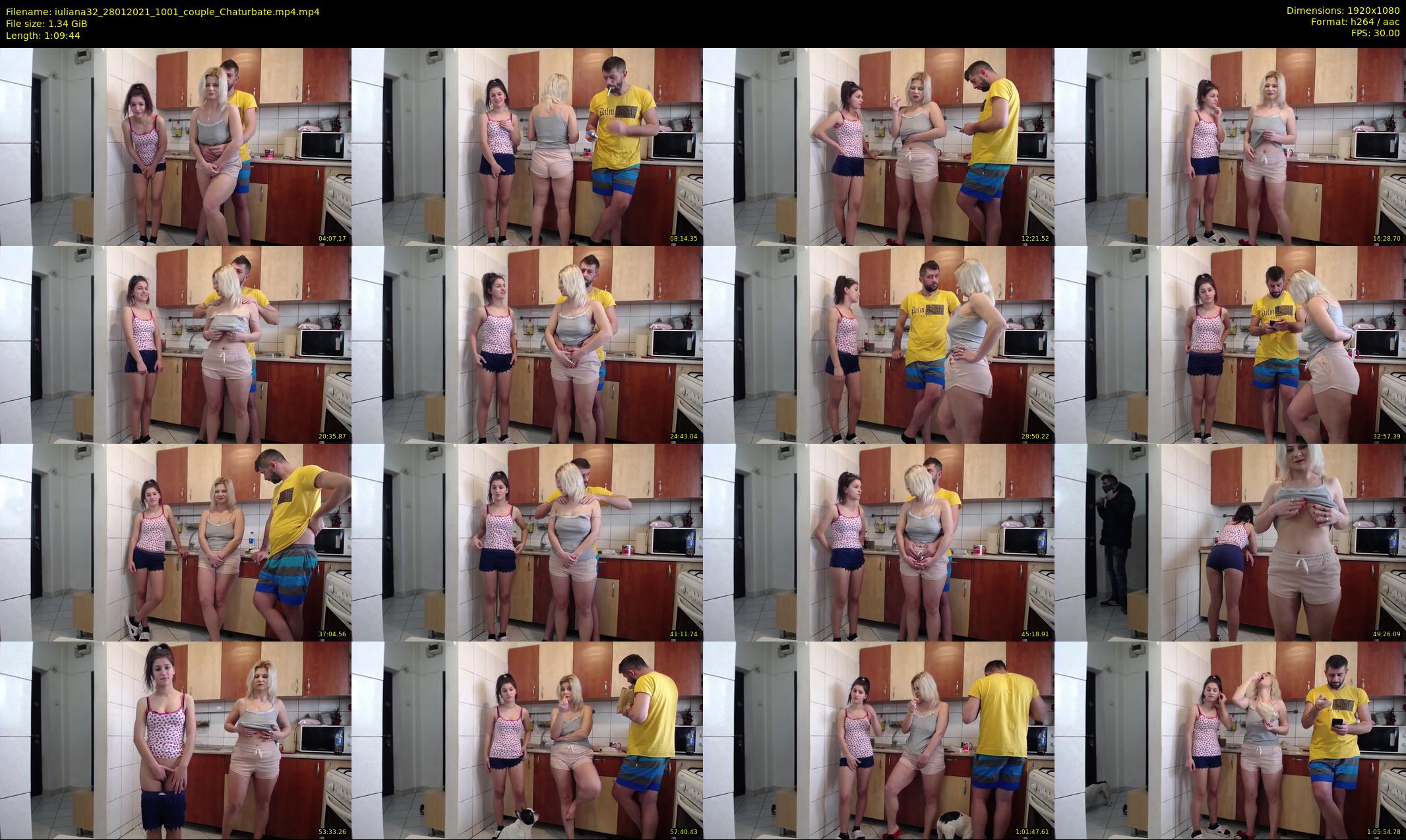 iuliana32 — 70 minute Chaturbate couple cam show recording, 1080p, Jan 28, 2021