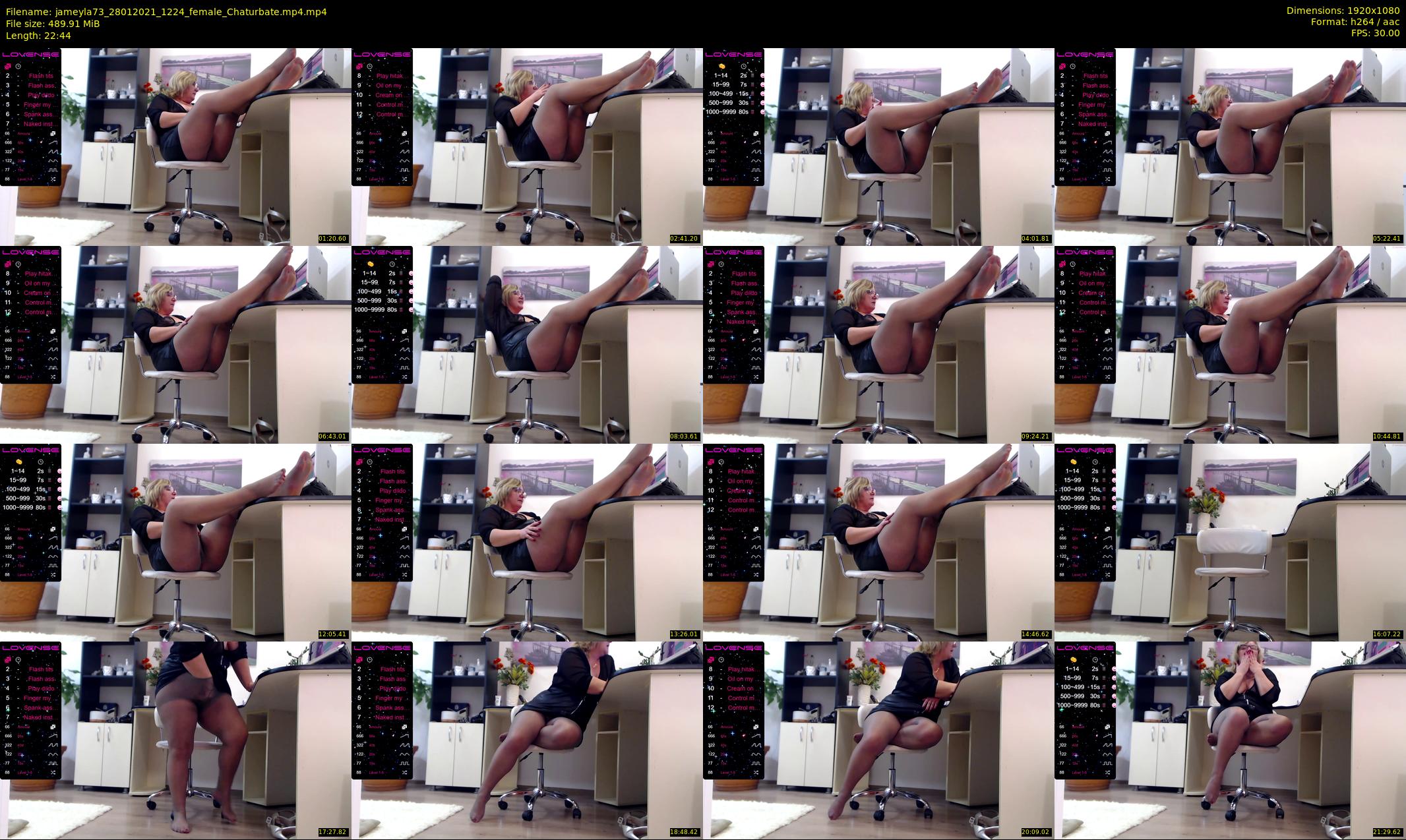 jameyla73 — 23 minute Chaturbate female cam show recording, 1080p, Jan 28, 2021