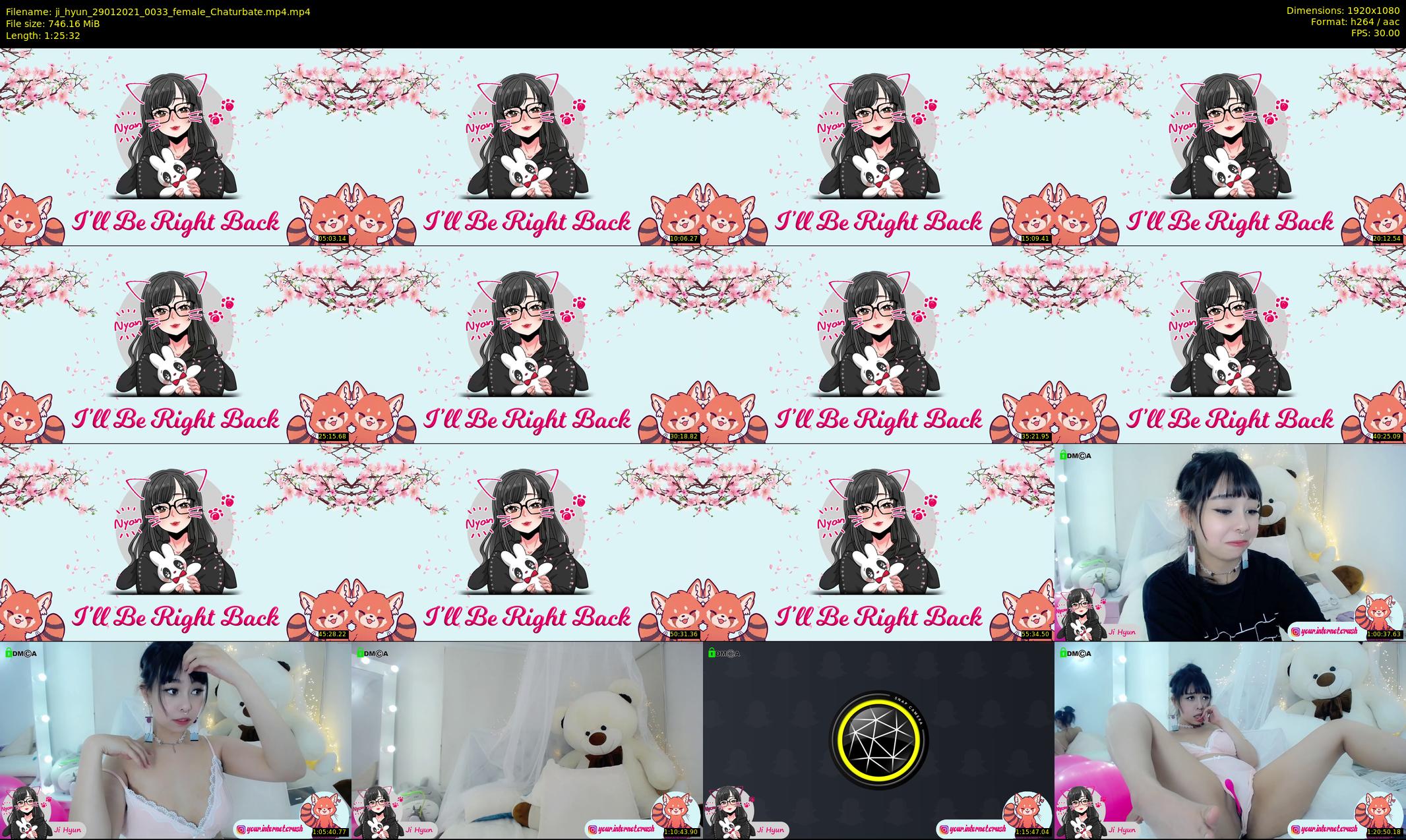 ji_hyun — 86 minute Chaturbate female cam show recording, 1080p, Jan 29, 2021