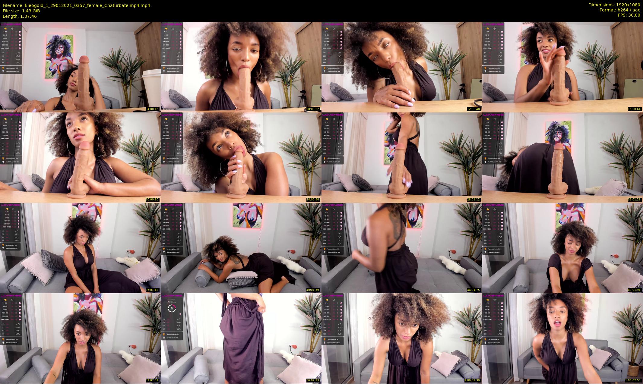 kleogold_1 — 68 minute Chaturbate female cam show recording, 1080p, Jan 29, 2021