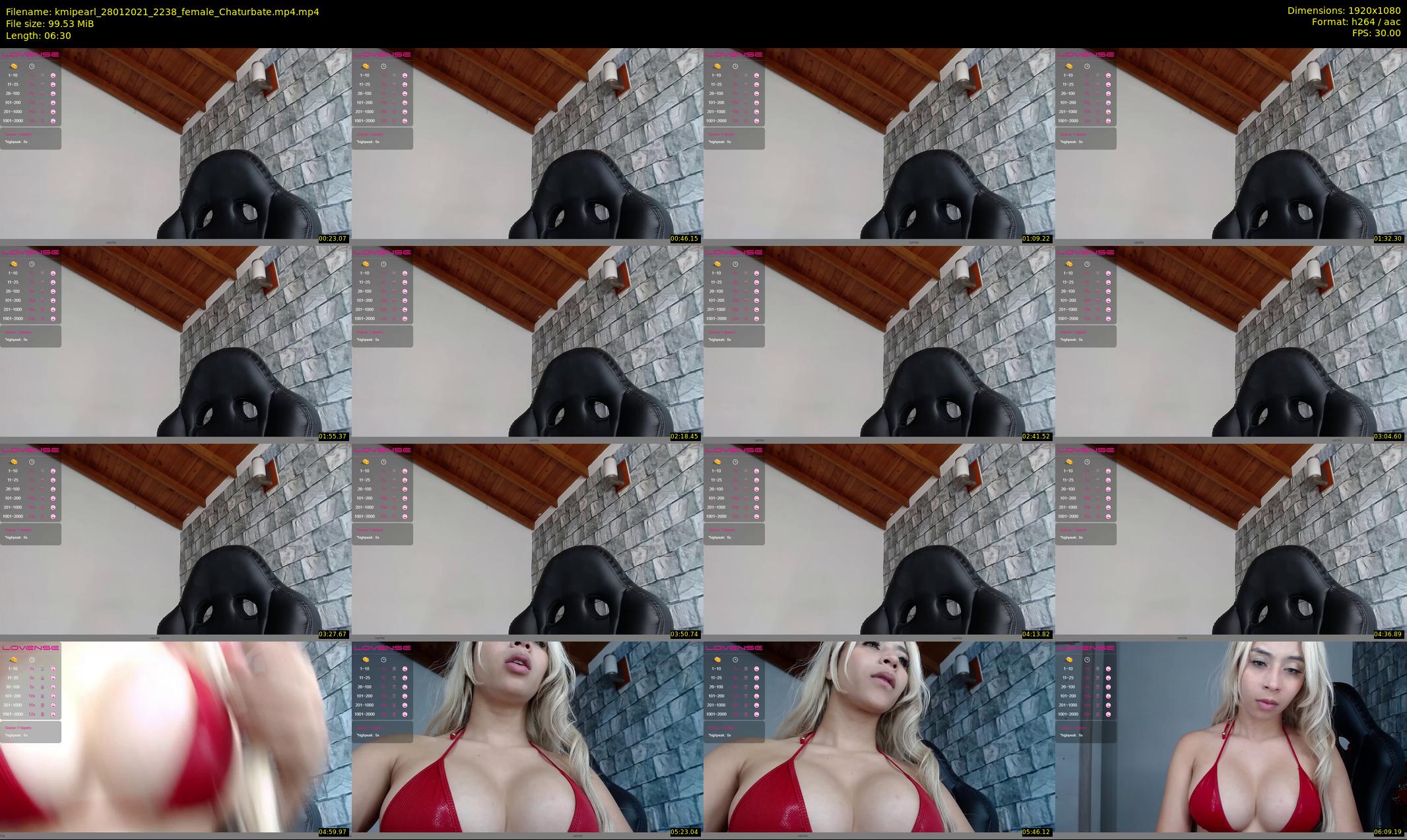 kmipearl — 7 minute Chaturbate female cam show recording, 1080p, Jan 28, 2021