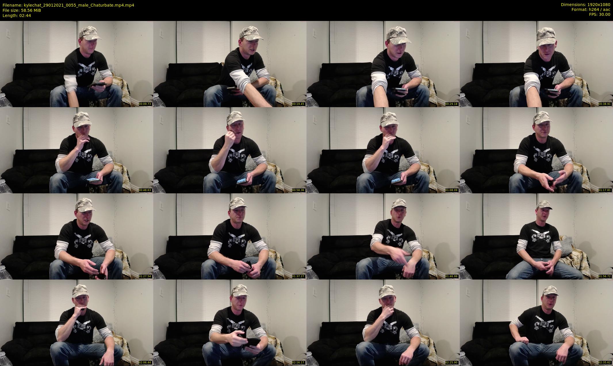 kylechat — 3 minute Chaturbate male cam show recording, 1080p, Jan 29, 2021