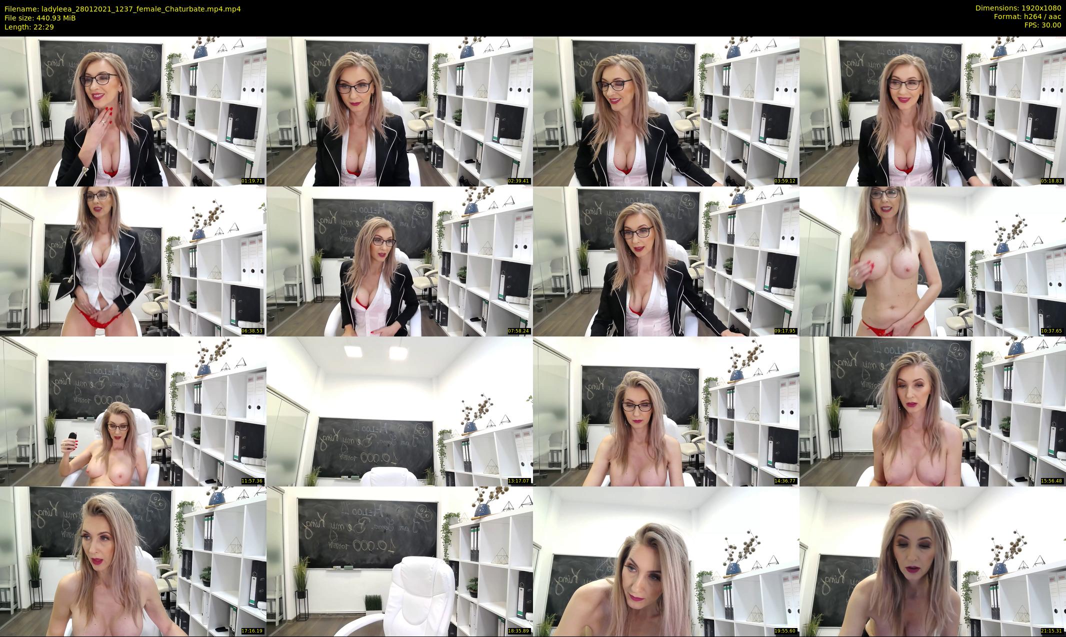 ladyleea — 23 minute Chaturbate female cam show recording, 1080p, Jan 28, 2021