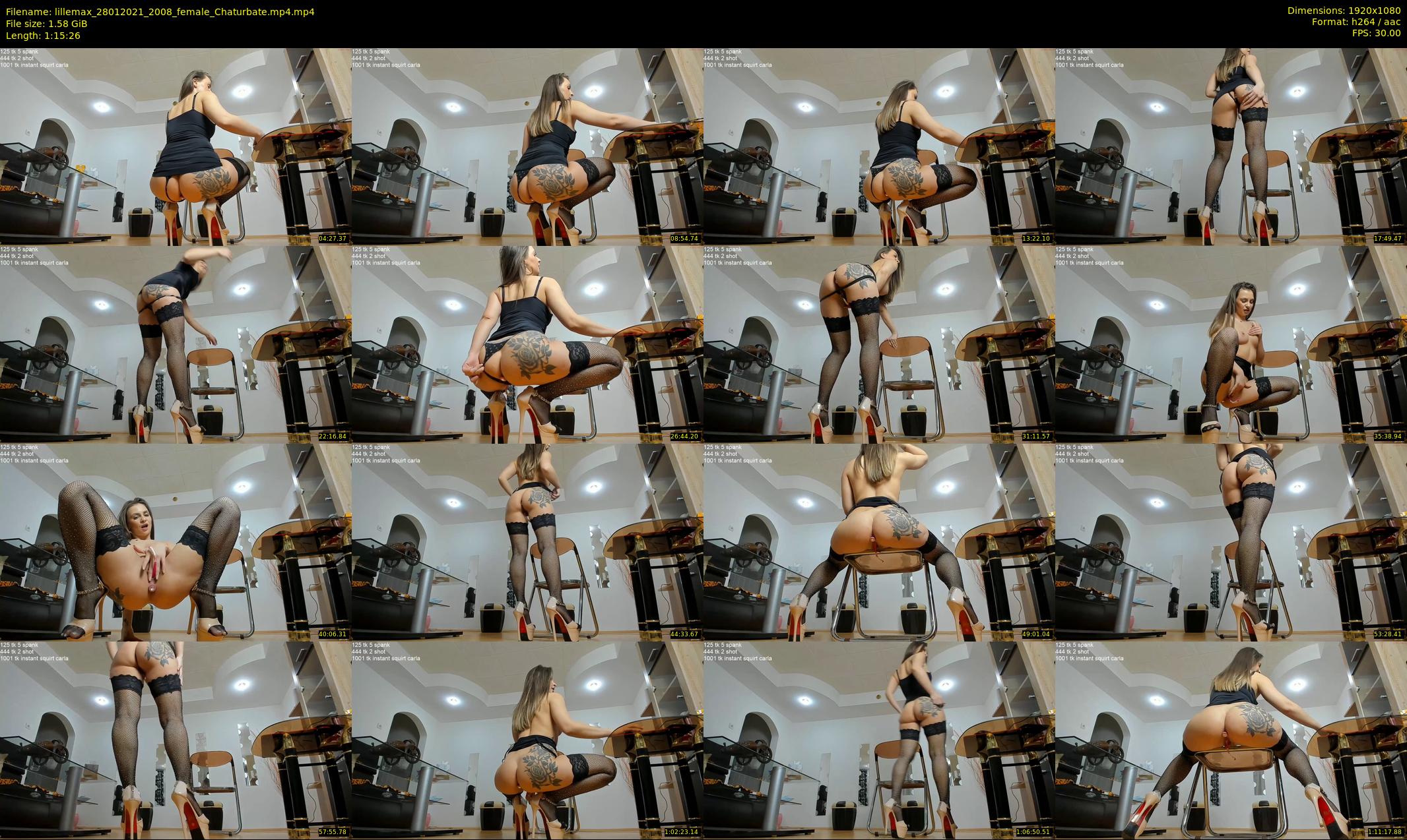 lillemax — 76 minute Chaturbate female cam show recording, 1080p, Jan 28, 2021