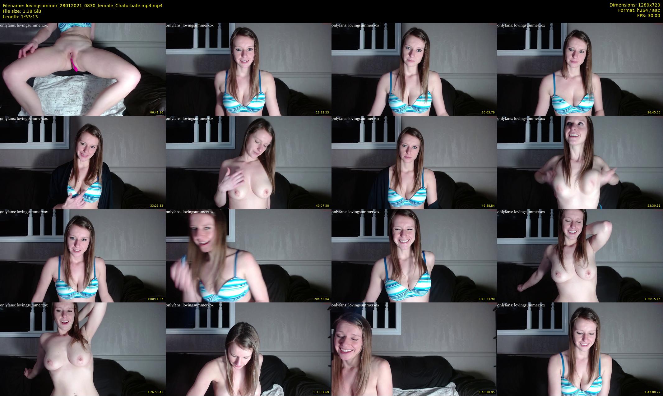 lovingsummer — 114 minute Chaturbate female cam show recording, 720p, Jan 28, 2021