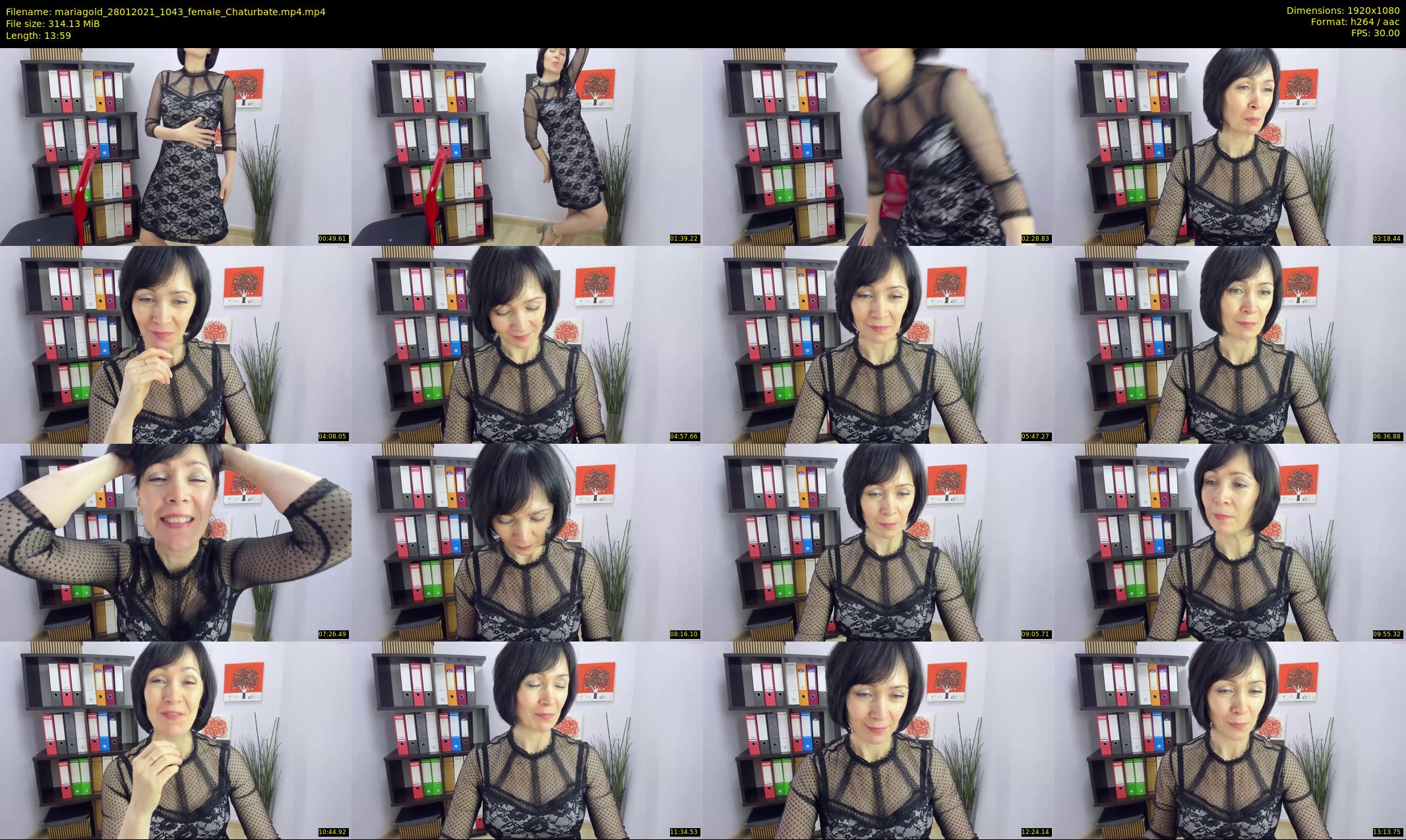 mariagold — 14 minute Chaturbate female cam show recording, 1080p, Jan 28, 2021