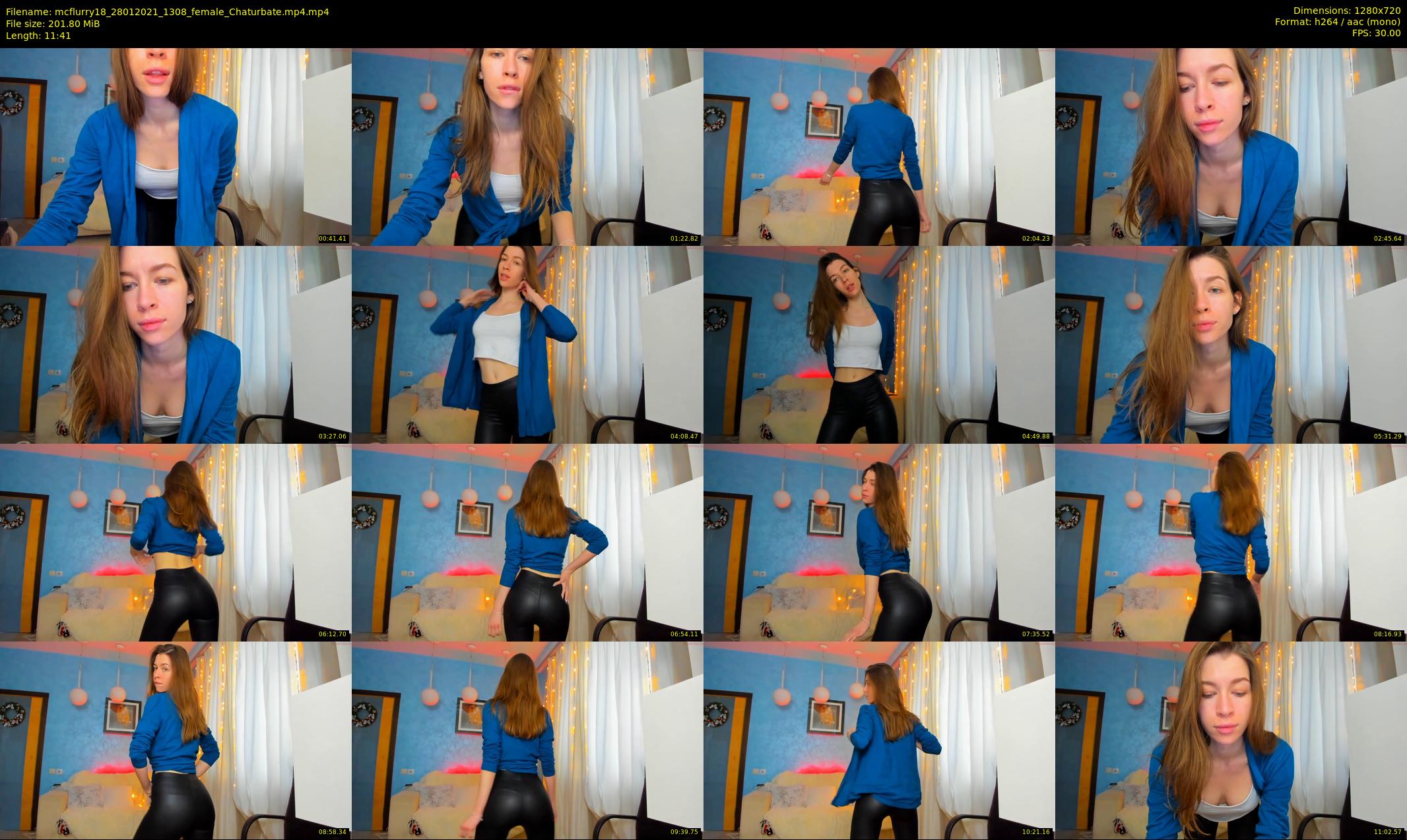 mcflurry18 — 12 minute Chaturbate female cam show recording, 720p, Jan 28, 2021