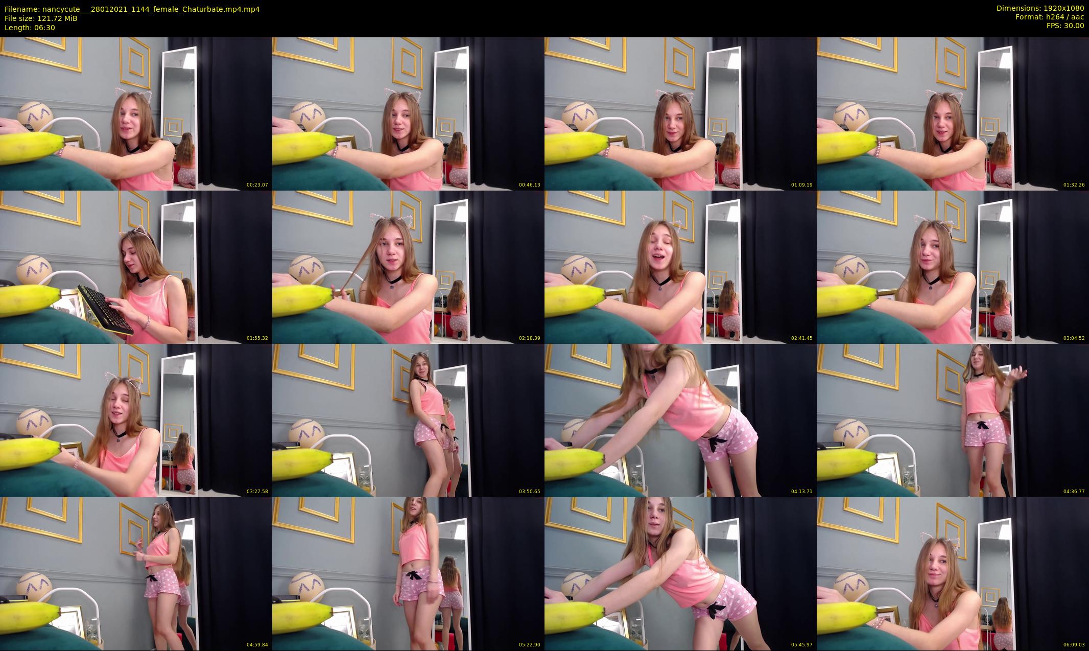 nancycute__ — 7 minute Chaturbate female cam show recording, 1080p, Jan 28, 2021