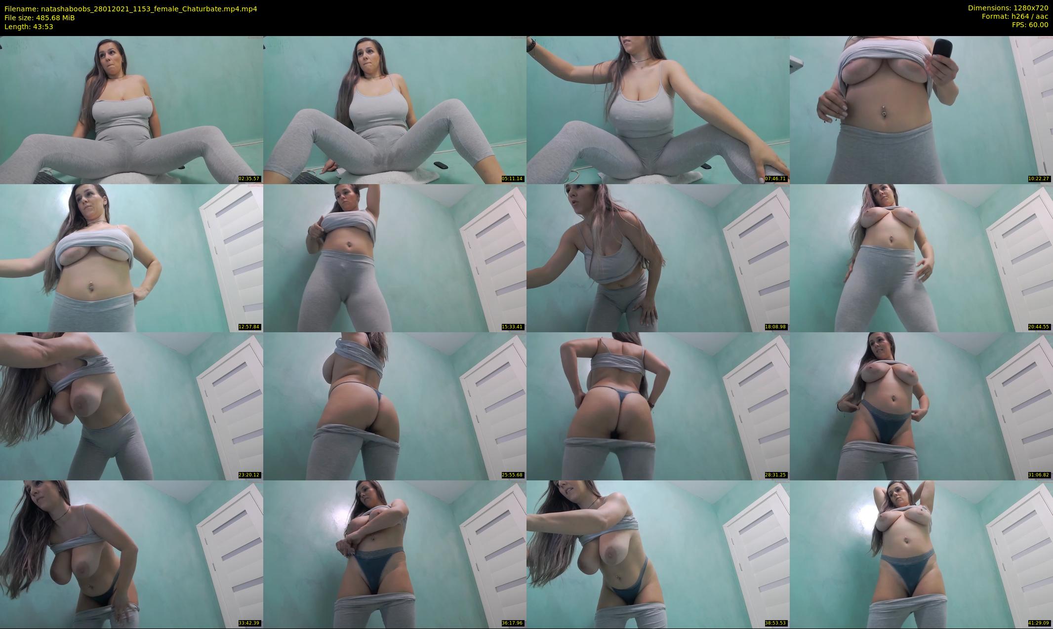 natashaboobs — 44 minute Chaturbate female cam show recording, 720p, Jan 28, 2021