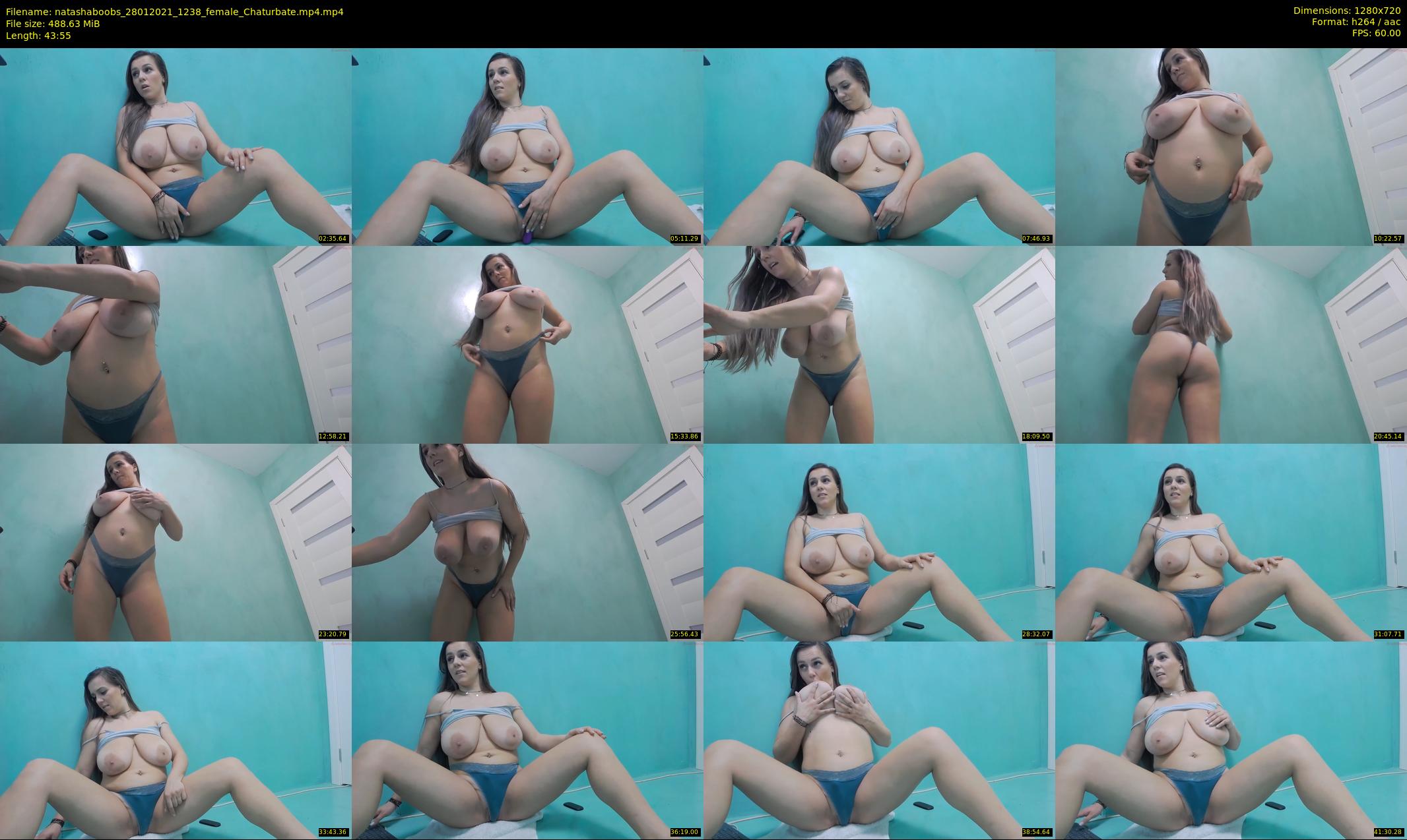 natashaboobs — 44 minute Chaturbate female cam show recording, 720p, Jan 28, 2021