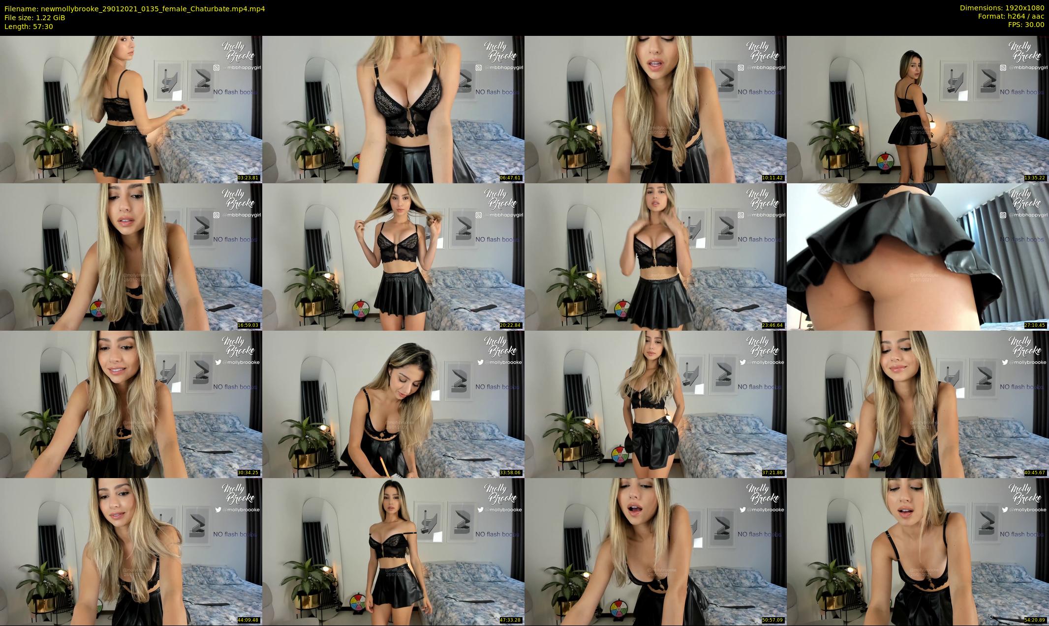 newmollybrooke — 58 minute Chaturbate female cam show recording, 1080p, Jan 29, 2021