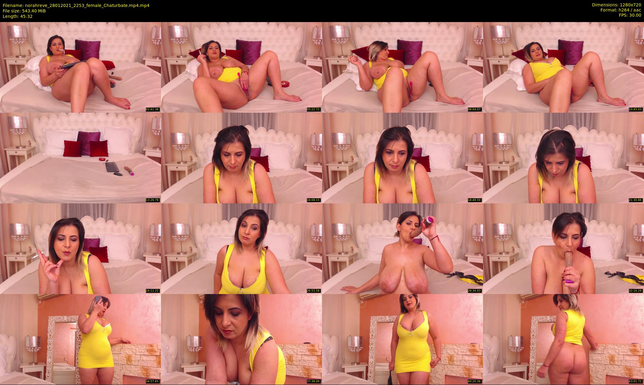 norahreve — 46 minute Chaturbate female cam show recording, 720p, Jan 28, 2021