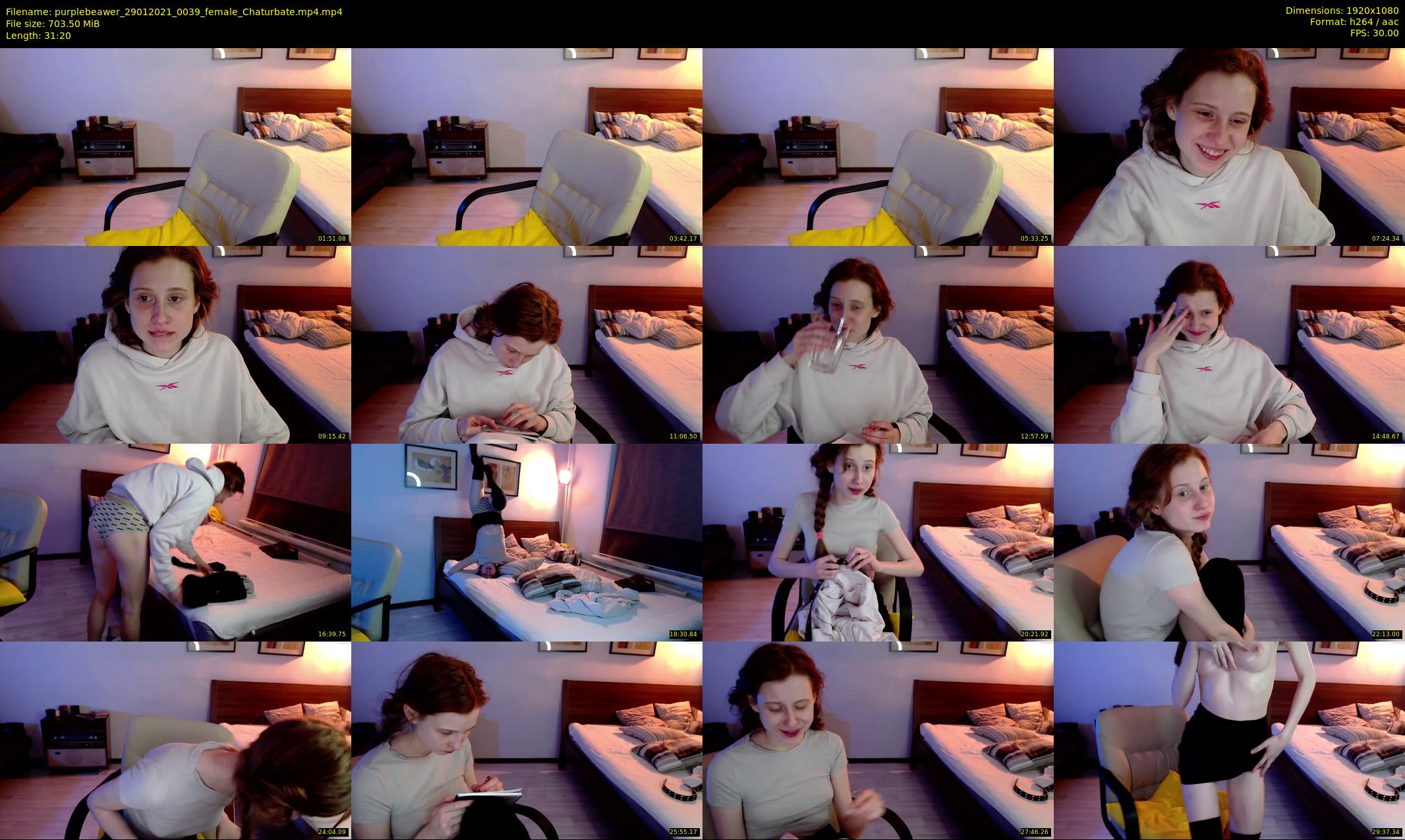 purplebeawer — 32 minute Chaturbate female cam show recording, 1080p, Jan 29, 2021