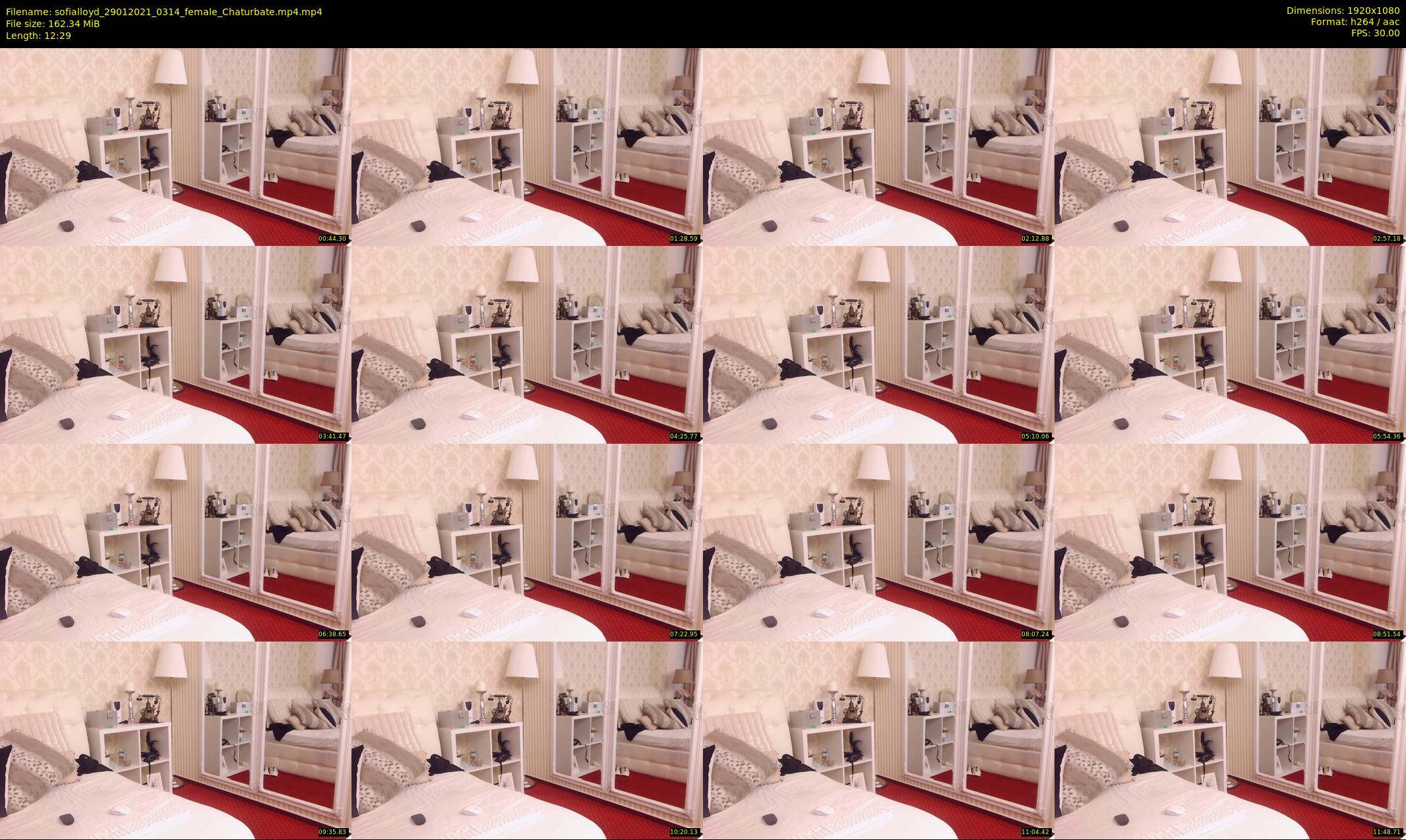 sofialloyd — 13 minute Chaturbate female cam show recording, 1080p, Jan 29, 2021