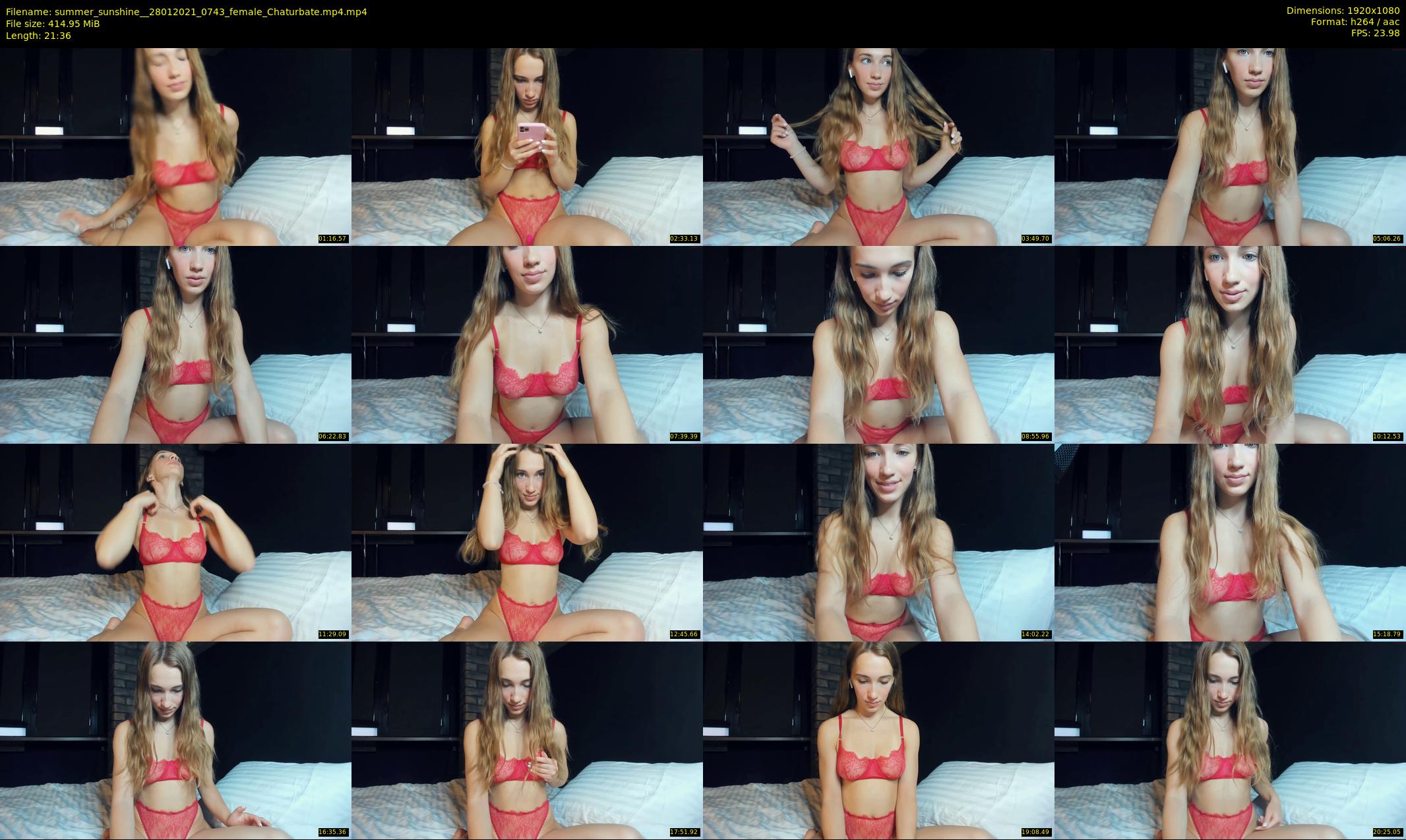summer_sunshine_ — 22 minute Chaturbate female cam show recording, 1080p, Jan 28, 2021