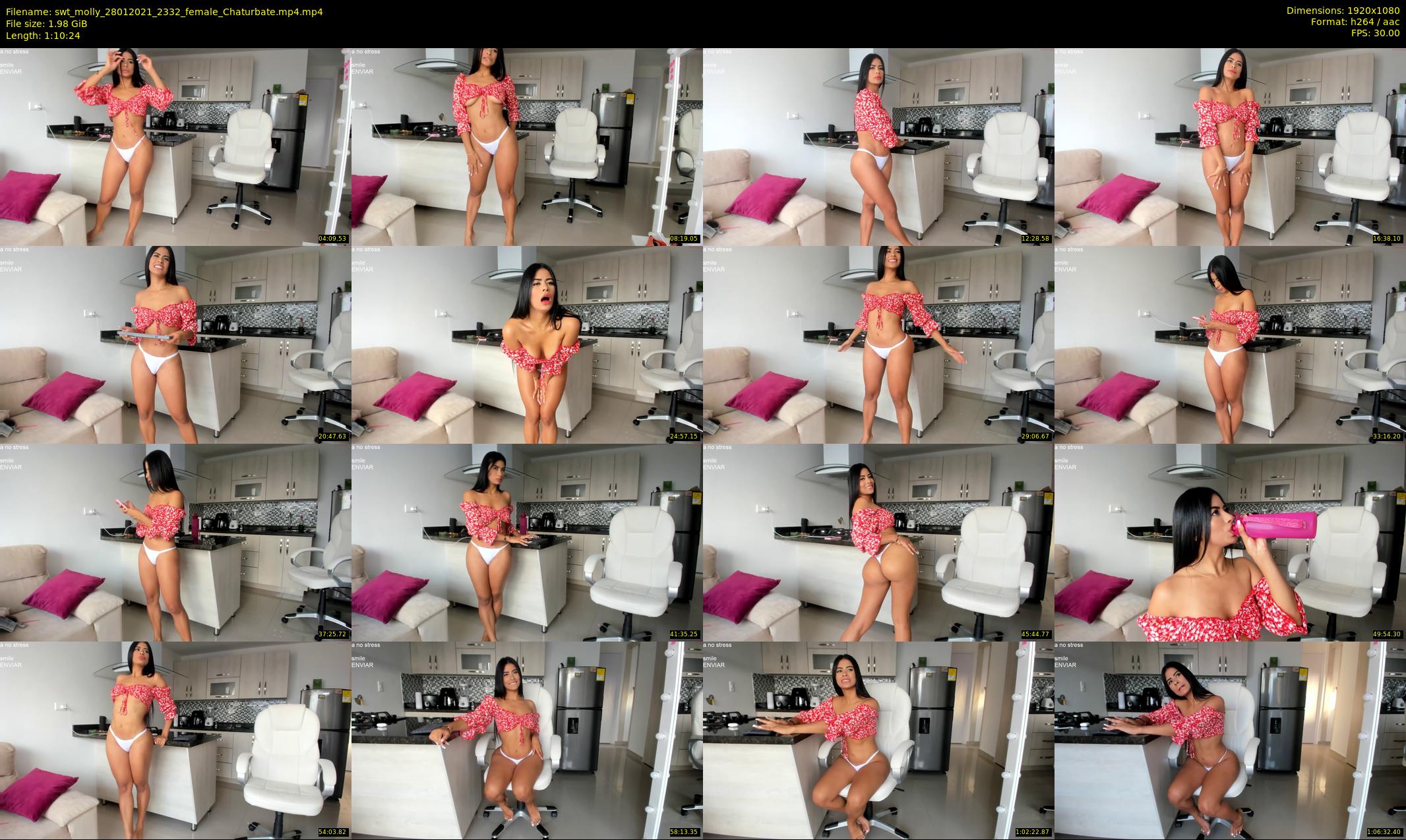 swt_molly — 71 minute Chaturbate female cam show recording, 1080p, Jan 28, 2021