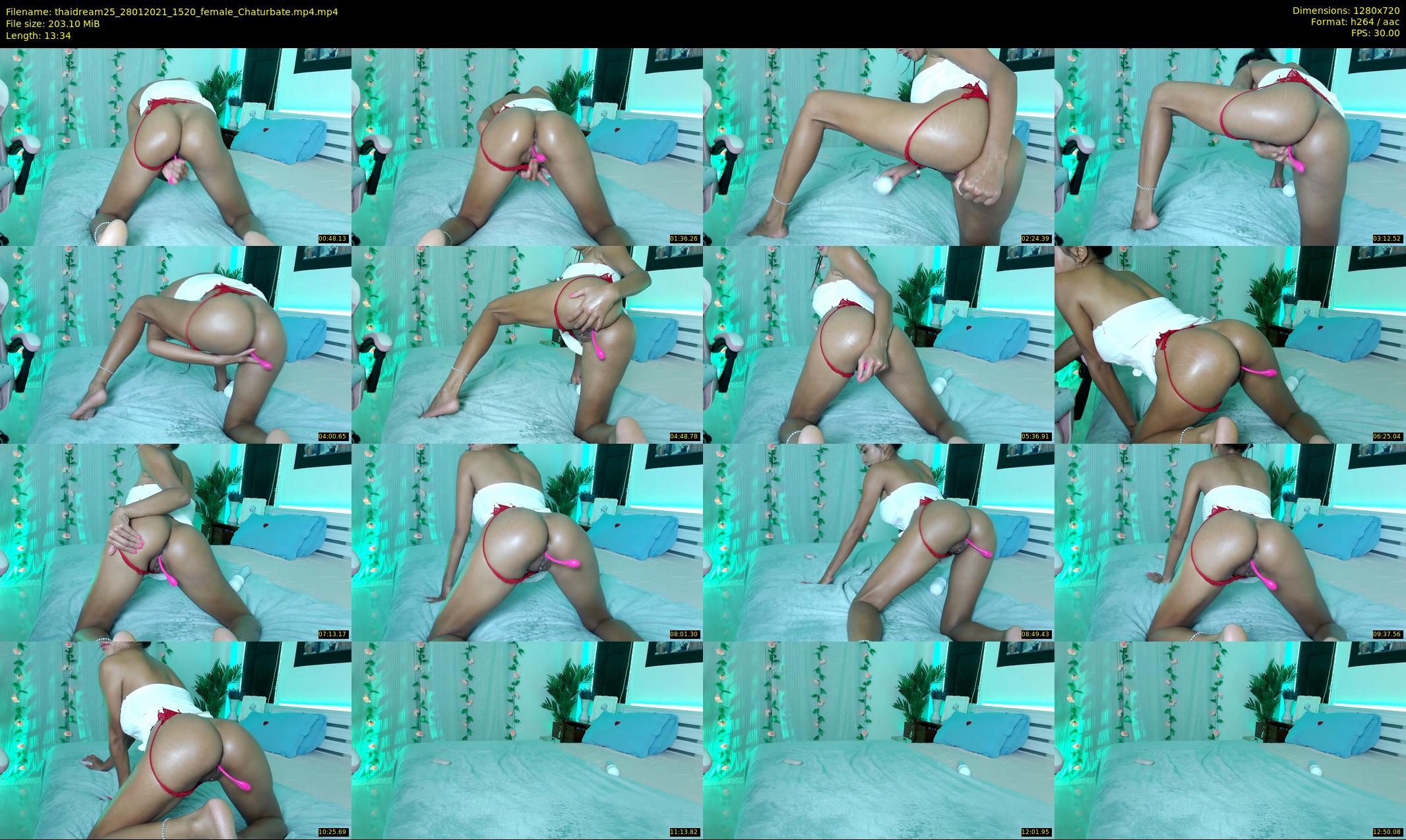 thaidream25 — 14 minute Chaturbate female cam show recording, 720p, Jan 28, 2021