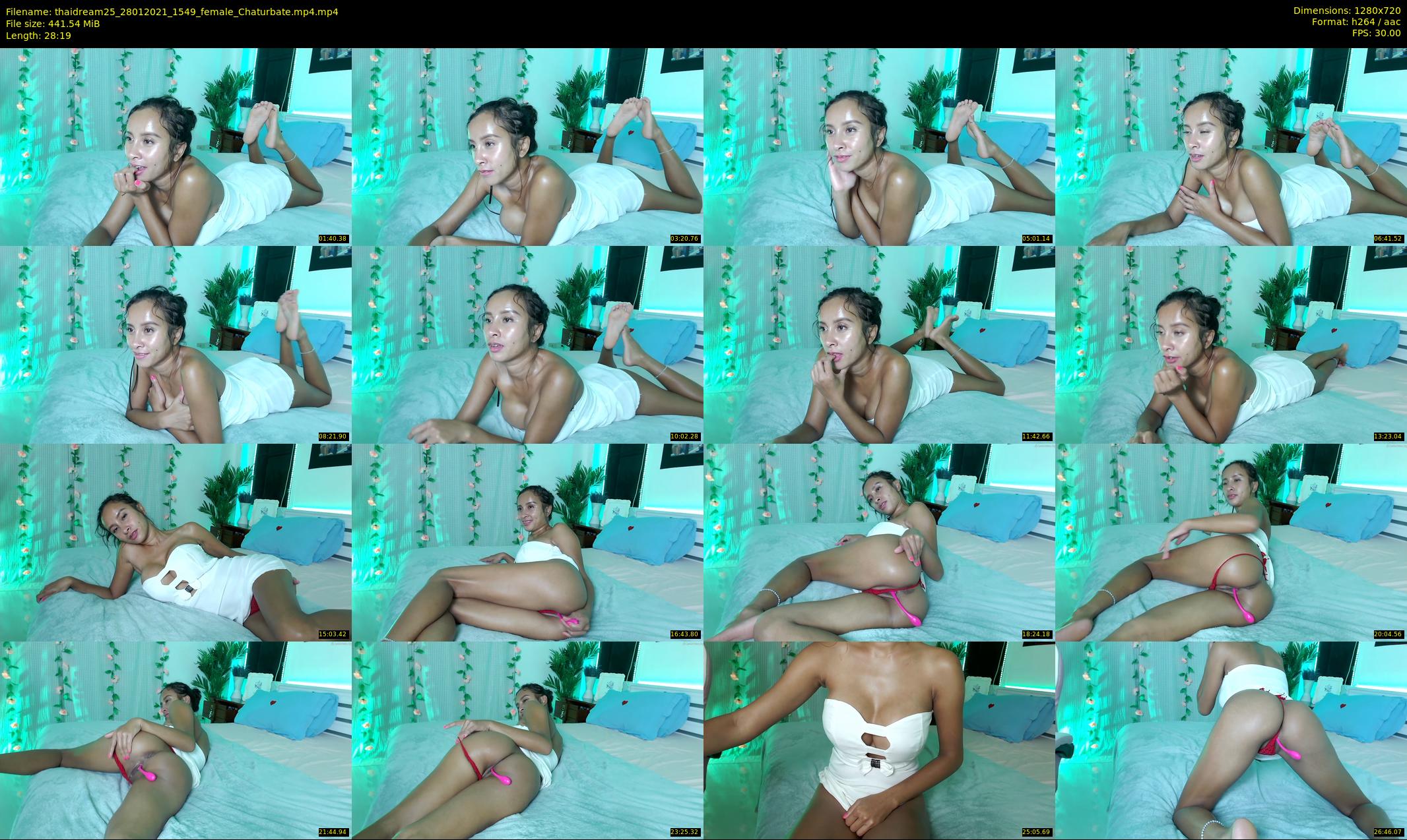 thaidream25 — 29 minute Chaturbate female cam show recording, 720p, Jan 28, 2021