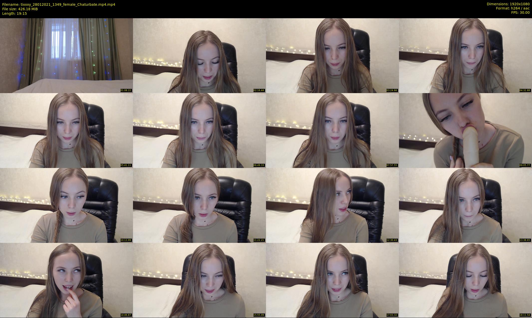 tixxxy — 20 minute Chaturbate female cam show recording, 1080p, Jan 28, 2021