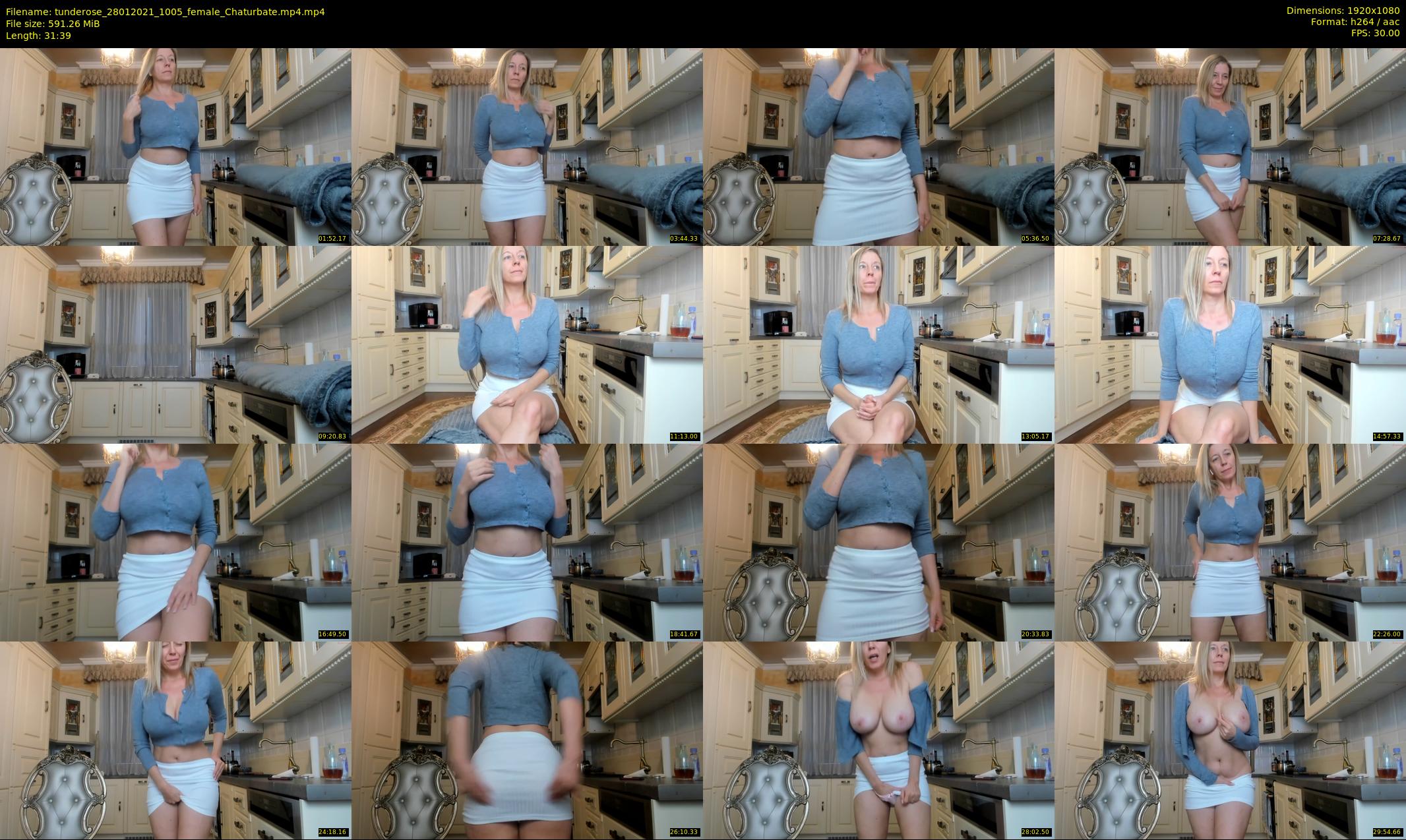 tunderose — 32 minute Chaturbate female cam show recording, 1080p, Jan 28, 2021