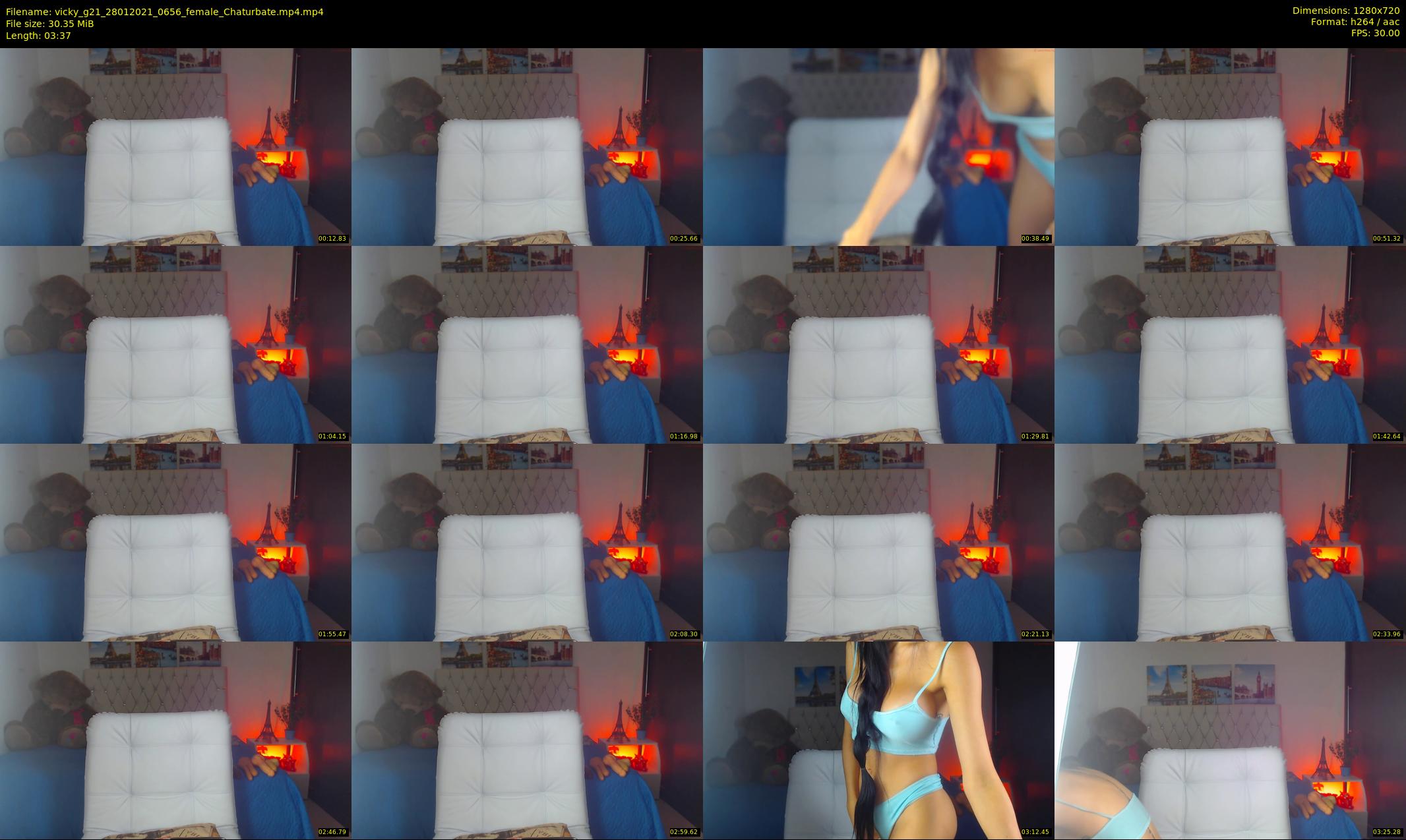 vicky_g21 — 4 minute Chaturbate female cam show recording, 720p, Jan 28, 2021
