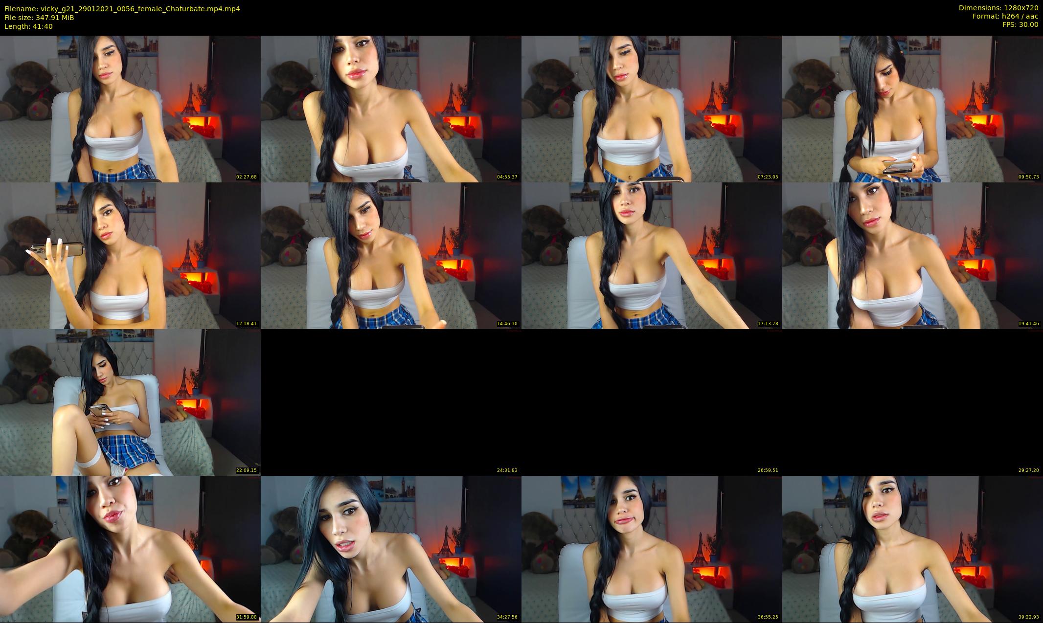 vicky_g21 — 42 minute Chaturbate female cam show recording, 720p, Jan 29, 2021