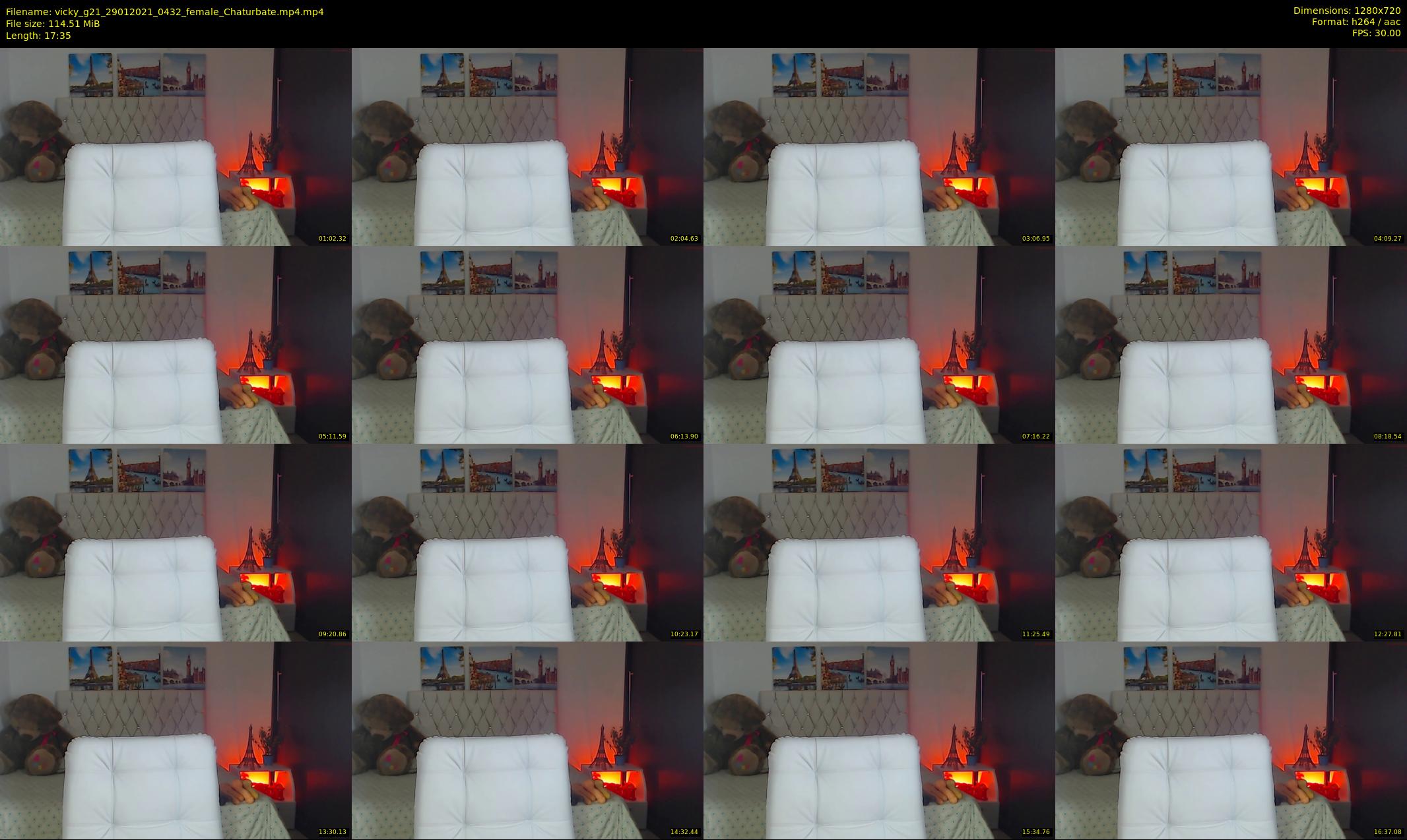 vicky_g21 — 18 minute Chaturbate female cam show recording, 720p, Jan 29, 2021