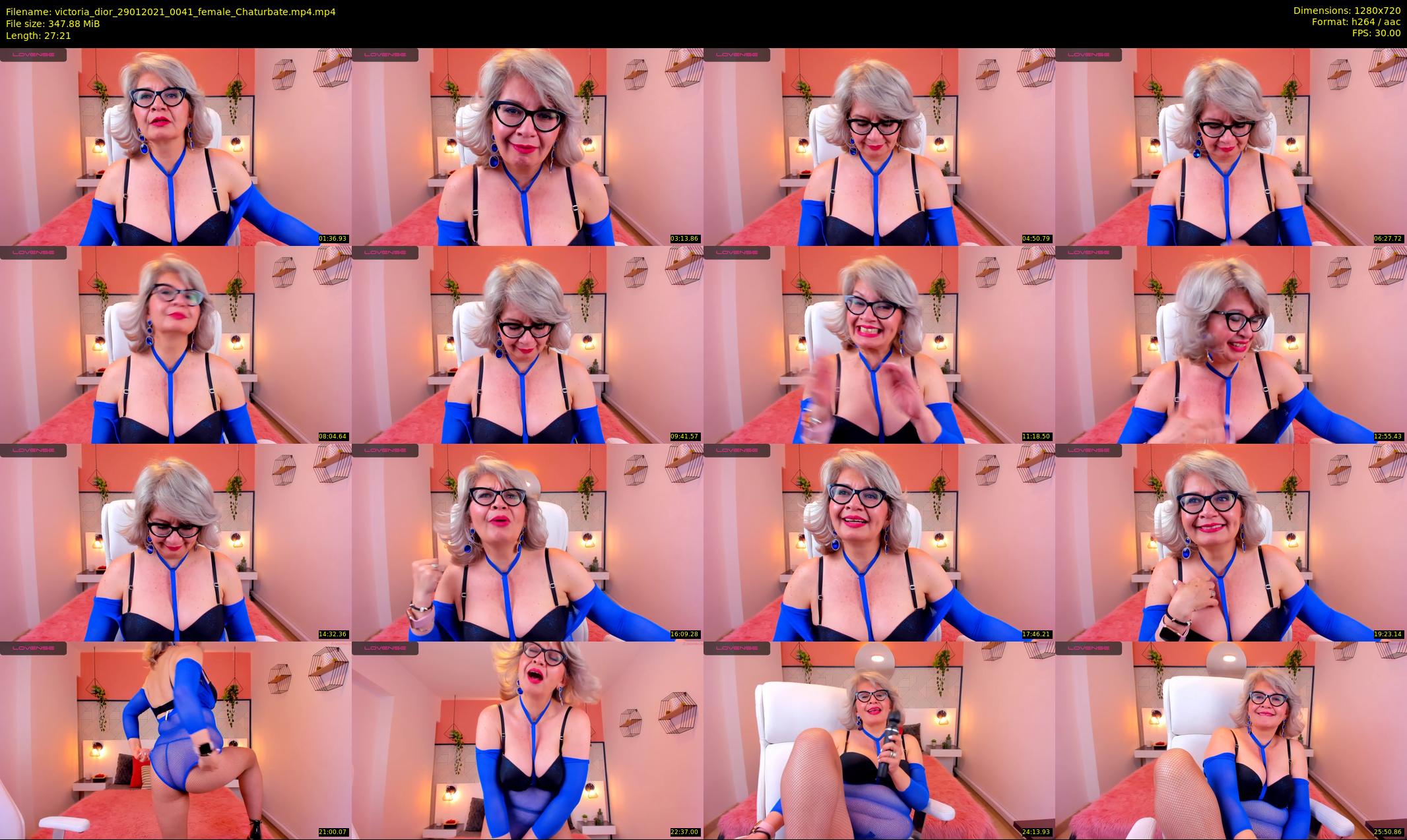 victoria_dior — 28 minute Chaturbate female cam show recording, 720p, Jan 29, 2021